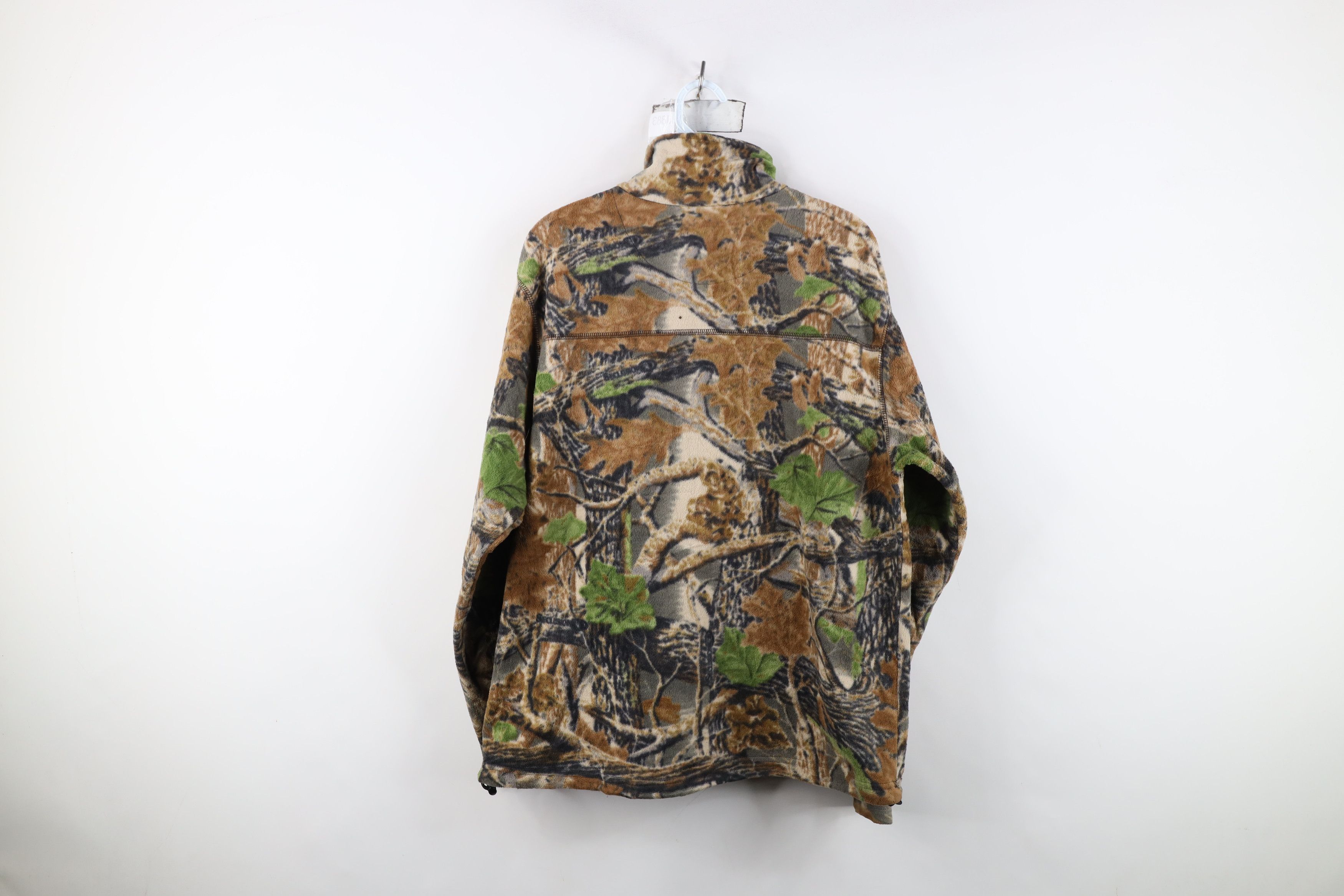 Cabelas Vintage Cabelas Spell Out Camouflage Full Zip Fleece Jacket Size US M / EU 48-50 / 2 - 12 Thumbnail