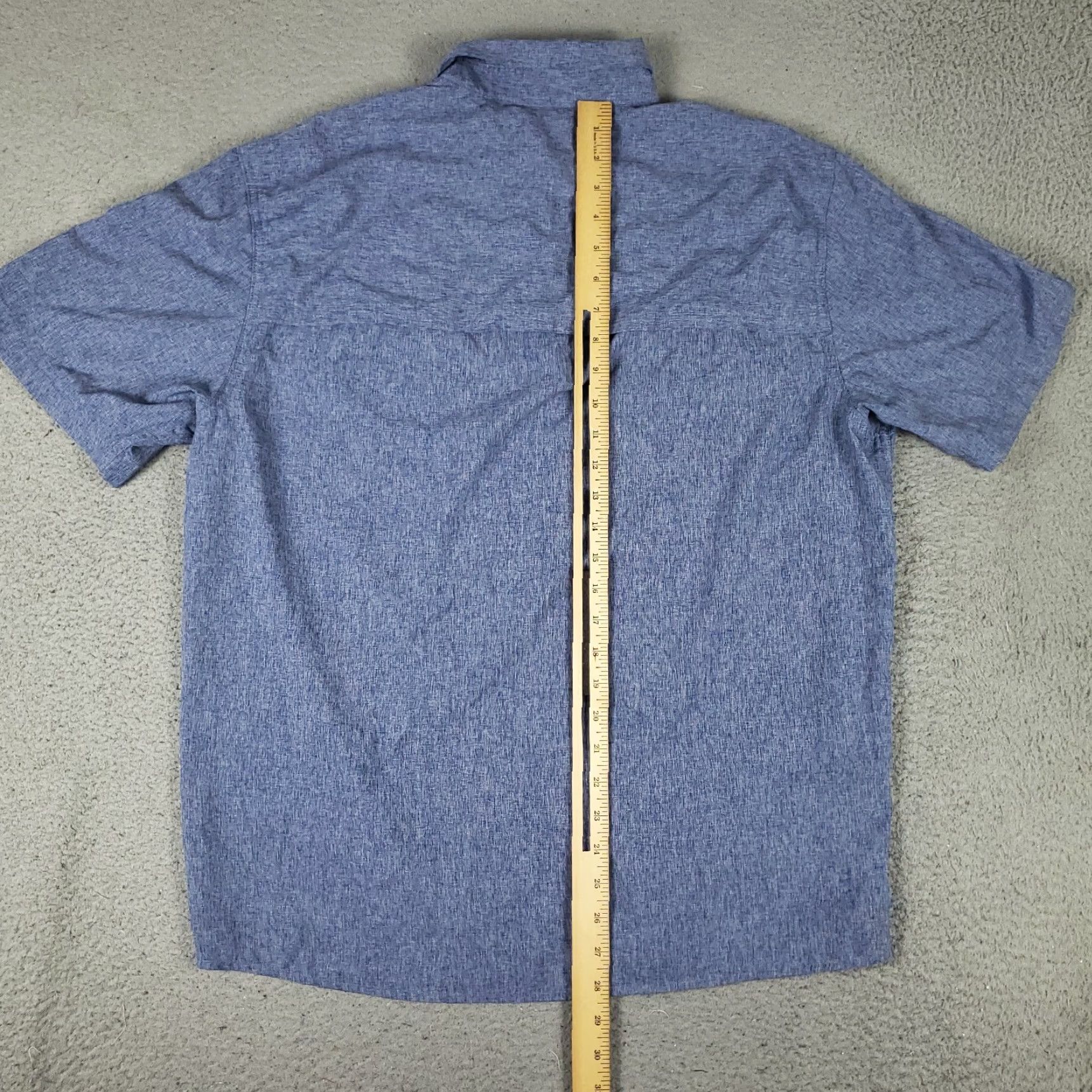 Guy Harvey Guy Harvey Shirt Mens Size Large Blue Casual Button Up Short Sleeve Size US L / EU 52-54 / 3 - 5 Thumbnail