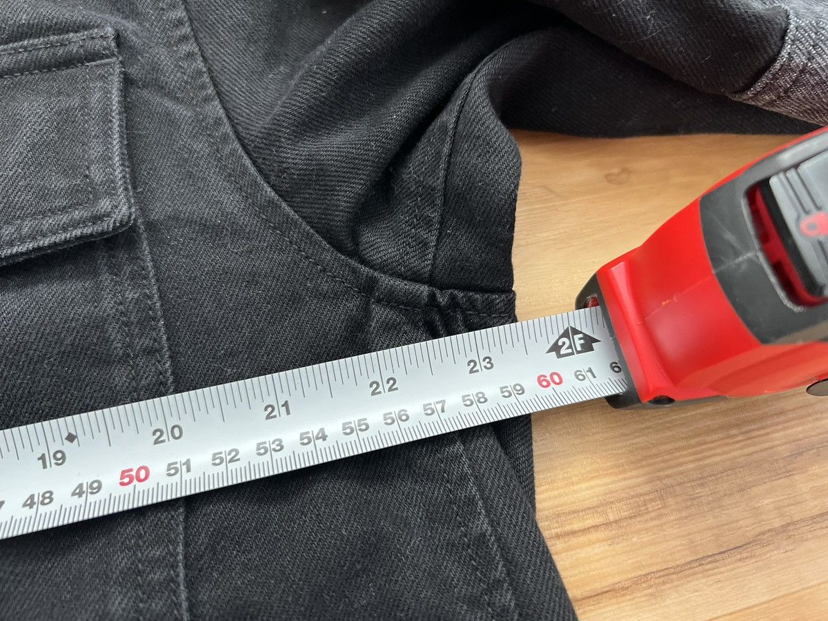 JW Anderson JW Anderson Denim Patchwork Overshirt Black Size US M / EU 48-50 / 2 - 9 Thumbnail