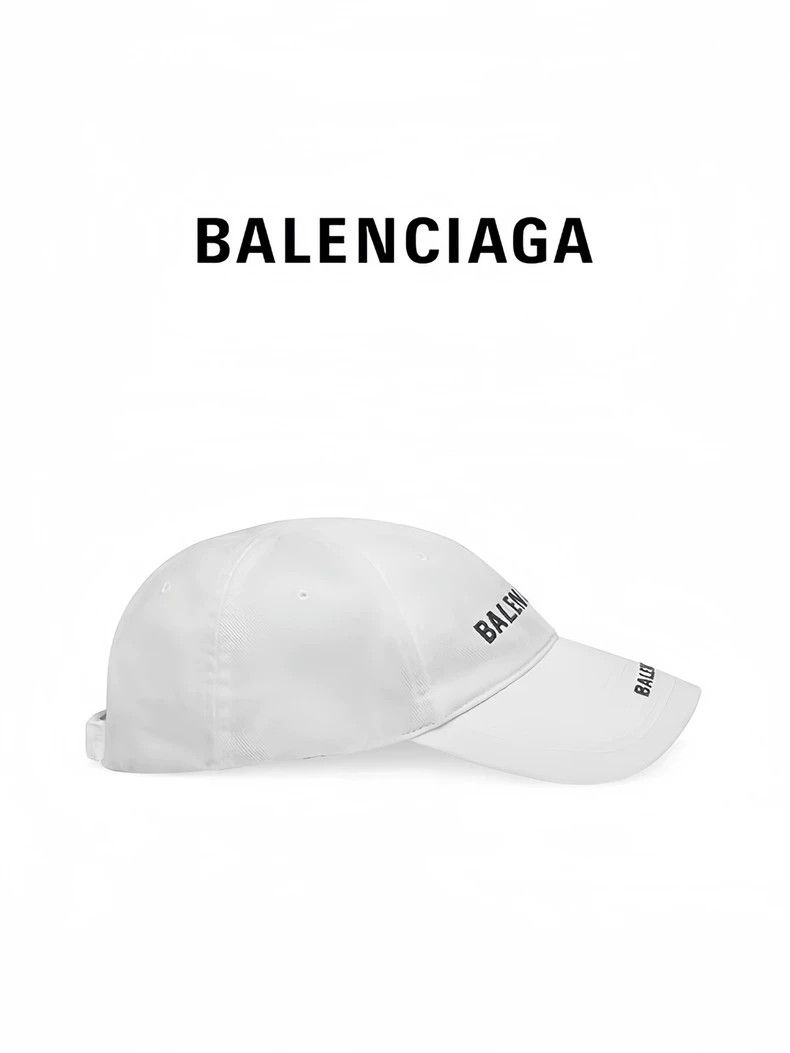 Balenciaga Balenciaga Double embroidered logo cap Size ONE SIZE - 4 Thumbnail