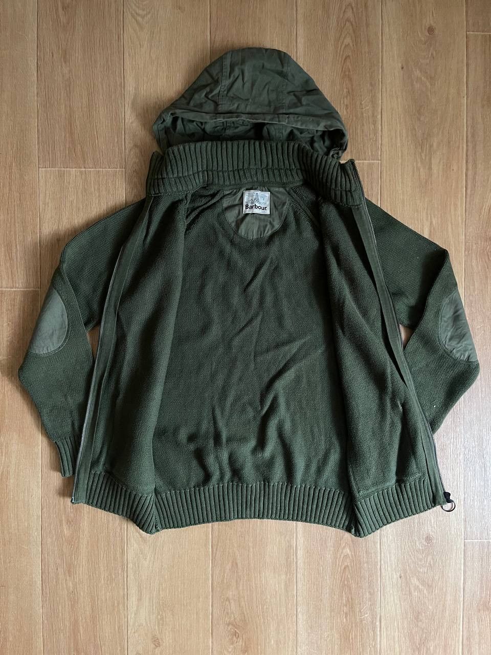 Barbour × Vintage Barbour Full Zip Vintage Sweater Size S Size US S / EU 44-46 / 1 - 9 Thumbnail