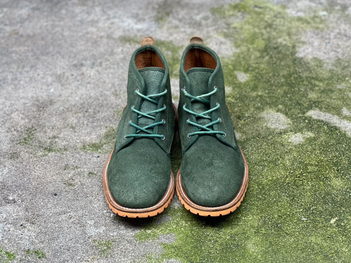 Comme des Garcons Junya Watanabe x Comme Des Garçons Green Suede Chukka Boots Size US 9 / EU 42 - 2 Thumbnail