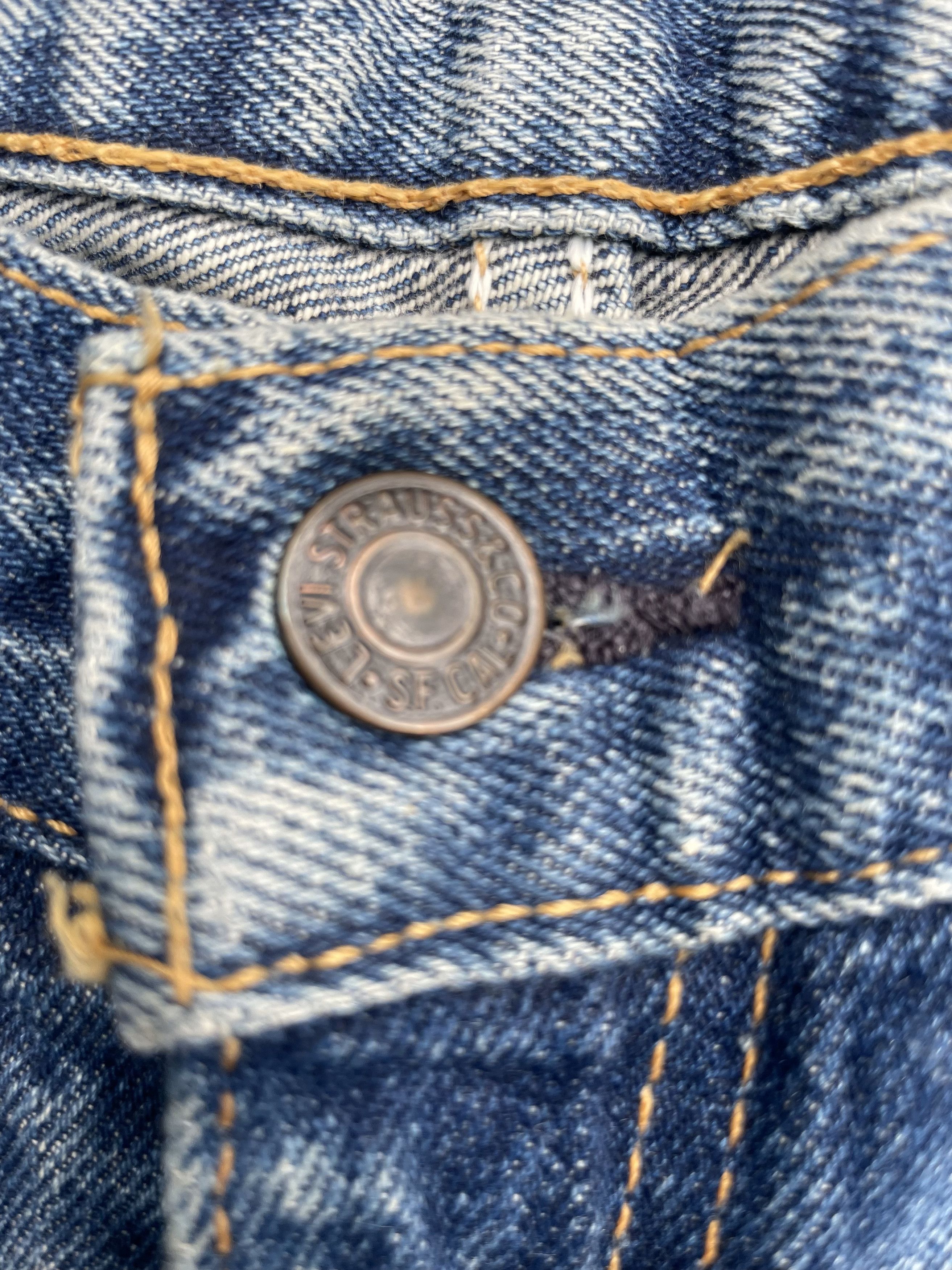 Levi's Vintage Levis 544 Bell Bottom Distresed Size US 34 / EU 50 - 9 Thumbnail