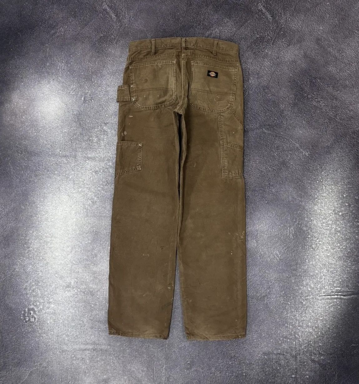Dickies × Vintage Vintage Dickies Work Brown Y2K Hype Skate Baggy Pants Size US 32 / EU 48 - 1 Thumbnail