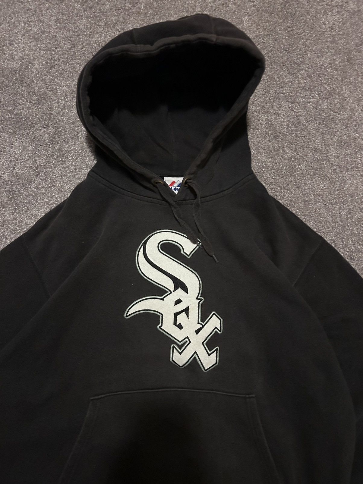 Majestic × Vintage Vintage Chicago Whitesox hoodie size large Size US L / EU 52-54 / 3 - 3 Thumbnail