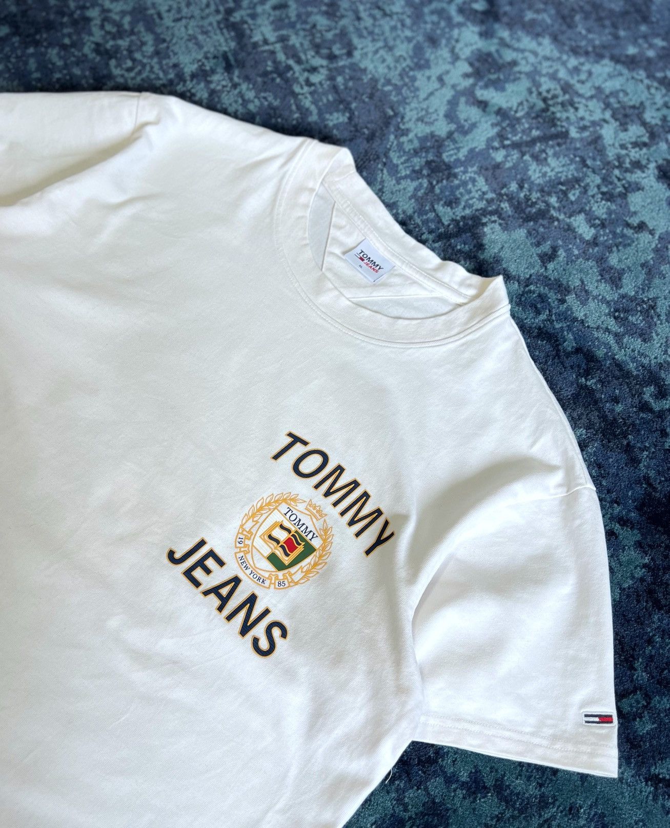 Tommy Hilfiger Tommy jeans t-shirt big logo Size US XL / EU 56 / 4 - 6 Thumbnail