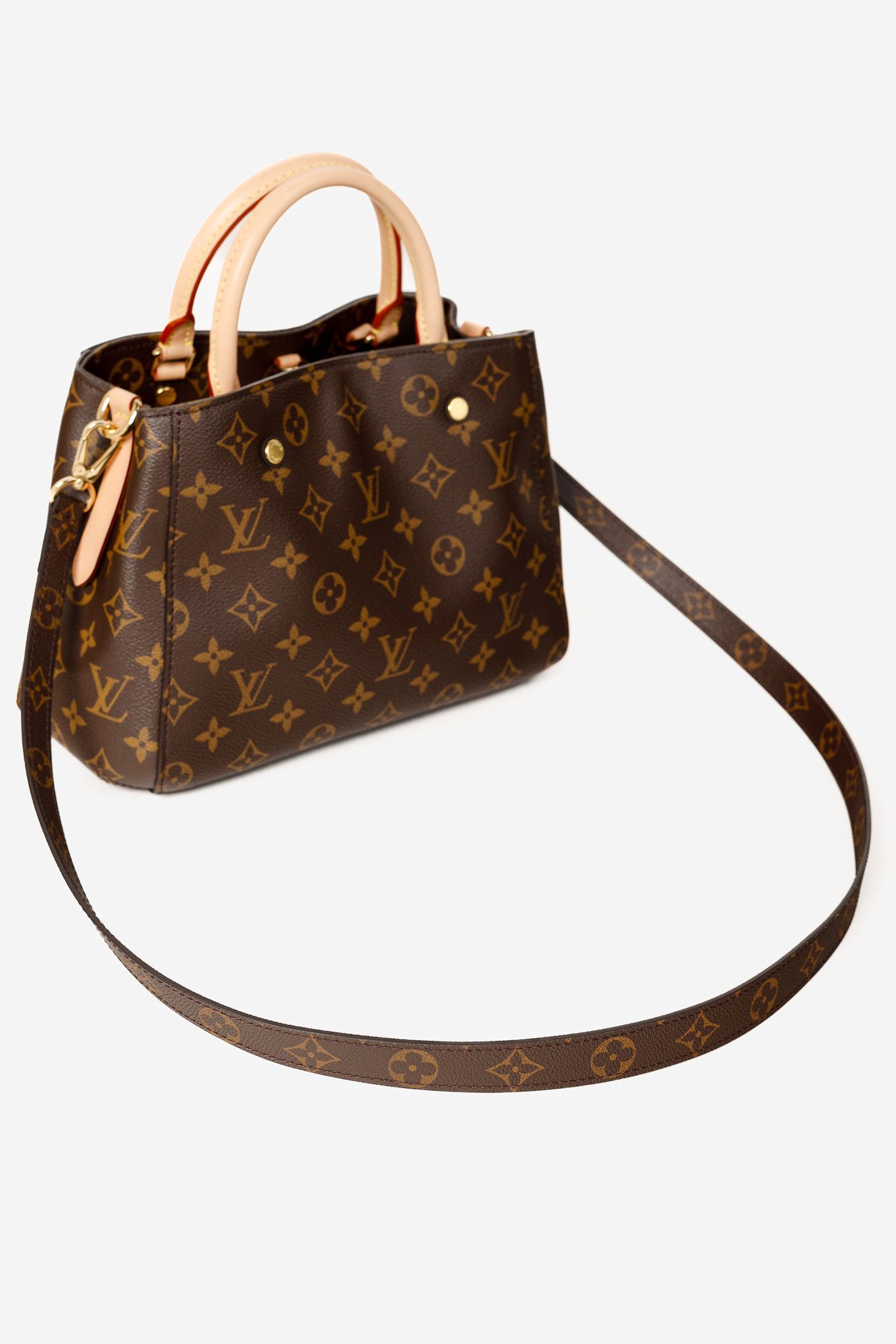 Louis Vuitton Louis Vuitton Montaigne BB Monogram Canvas Tote Size ONE SIZE - 6 Thumbnail