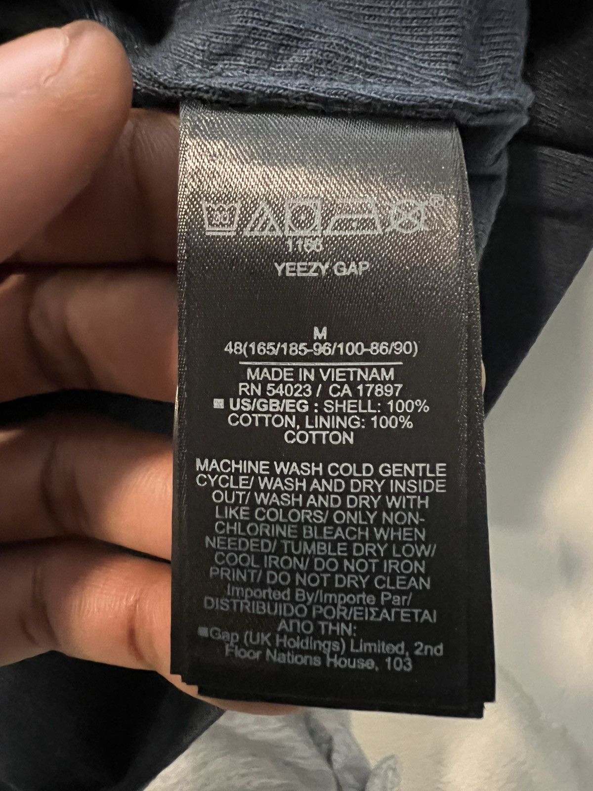 Yeezy Yeezy Gap Engineered by Balenciaga Dove No Seam T-shirt Size US M / EU 48-50 / 2 - 4 Thumbnail