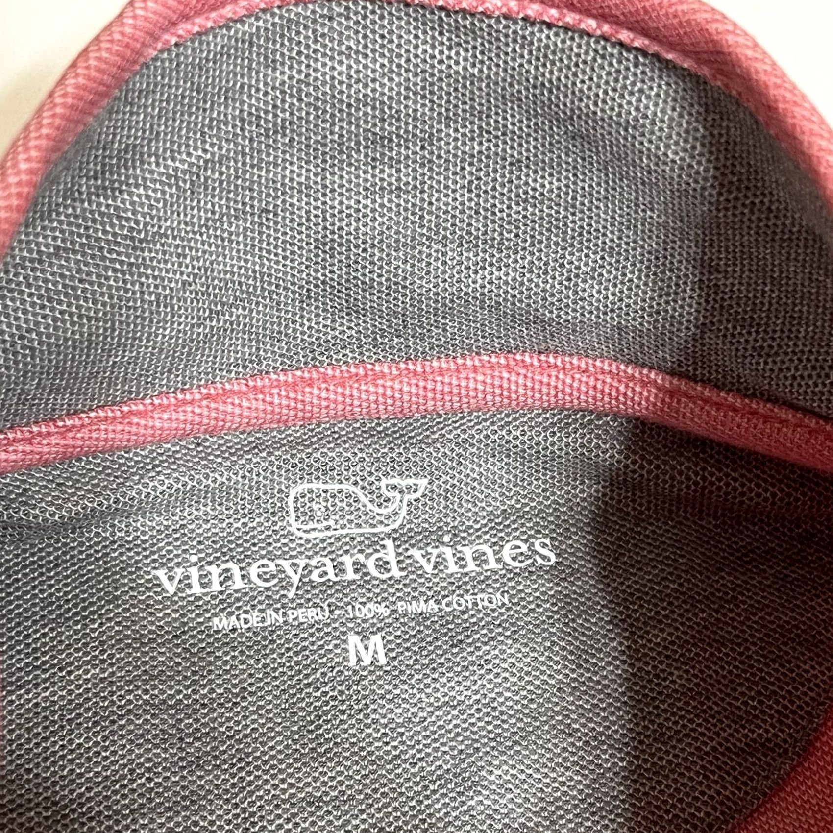 Vineyard Vines Vineyard Vines Men's Saltwater 1/4 Zip Pullover Pink Size M Size US M / EU 48-50 / 2 - 7 Thumbnail