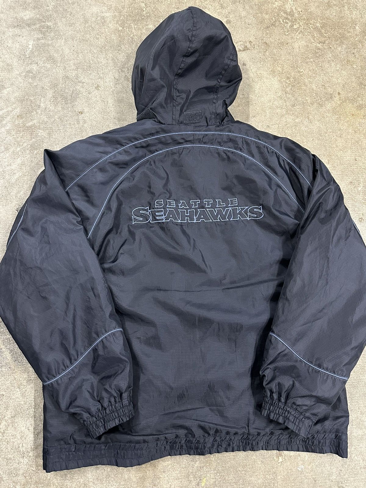 NFL Crazy Y2K NFL Seattle Seahawks Windbreaker Jacket Size US L / EU 52-54 / 3 - 4 Thumbnail