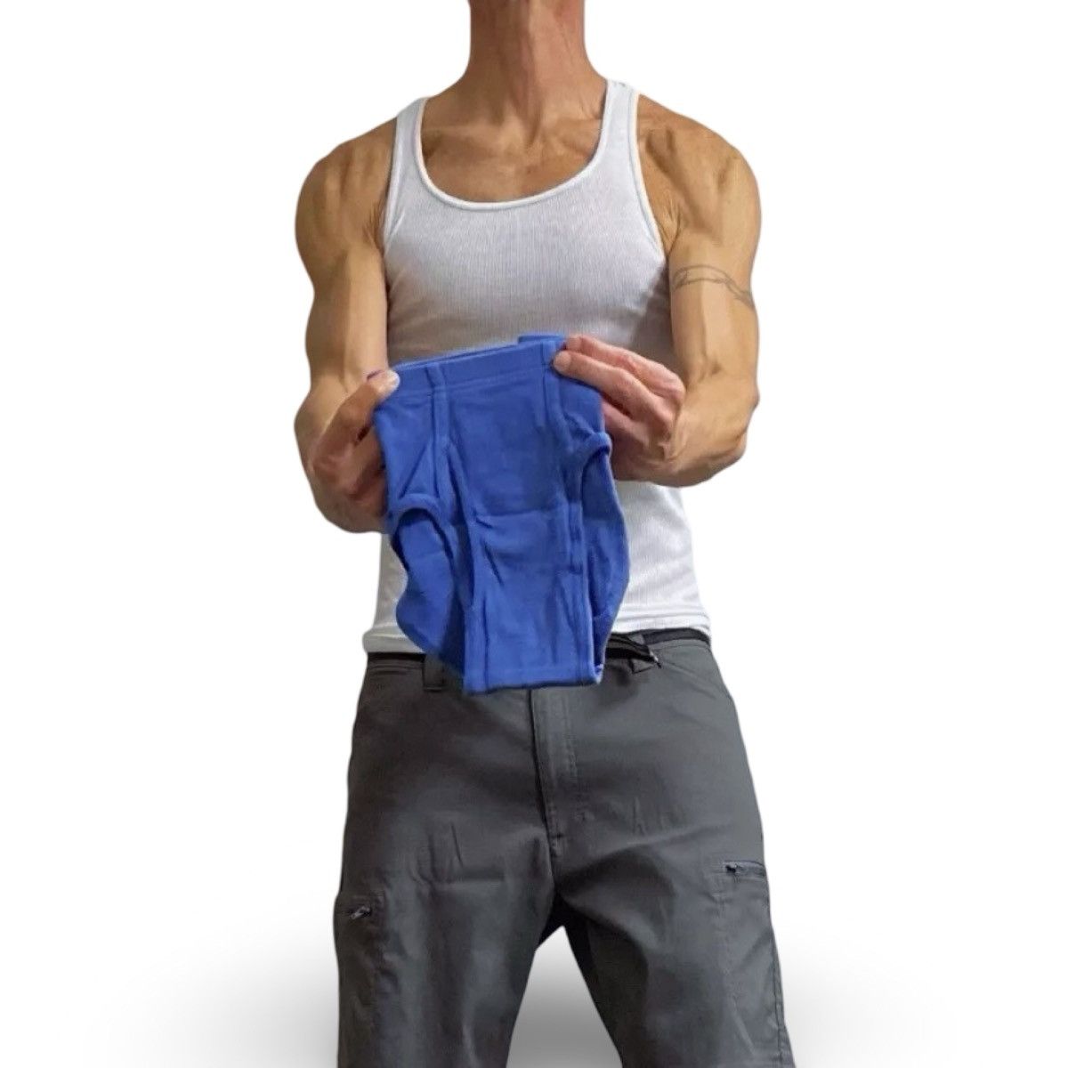 Hanes Hanes Men’s Blue Comfort Soft Briefs Size Medium Size 34 - 1 Thumbnail