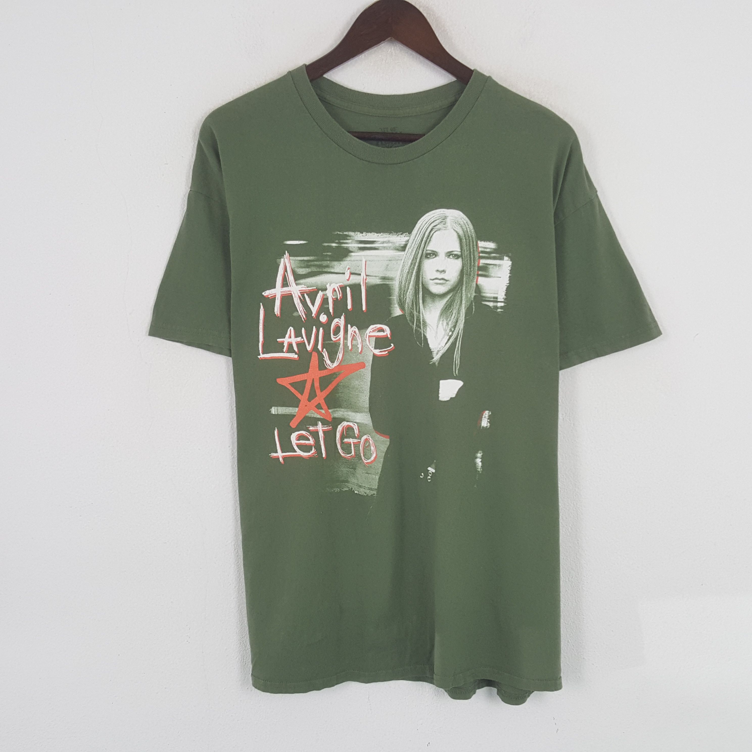 Band Tees × Vintage Vintage Avril Lavigne Single Music Rock Tshirt Size US XL / EU 56 / 4 - 1 Thumbnail