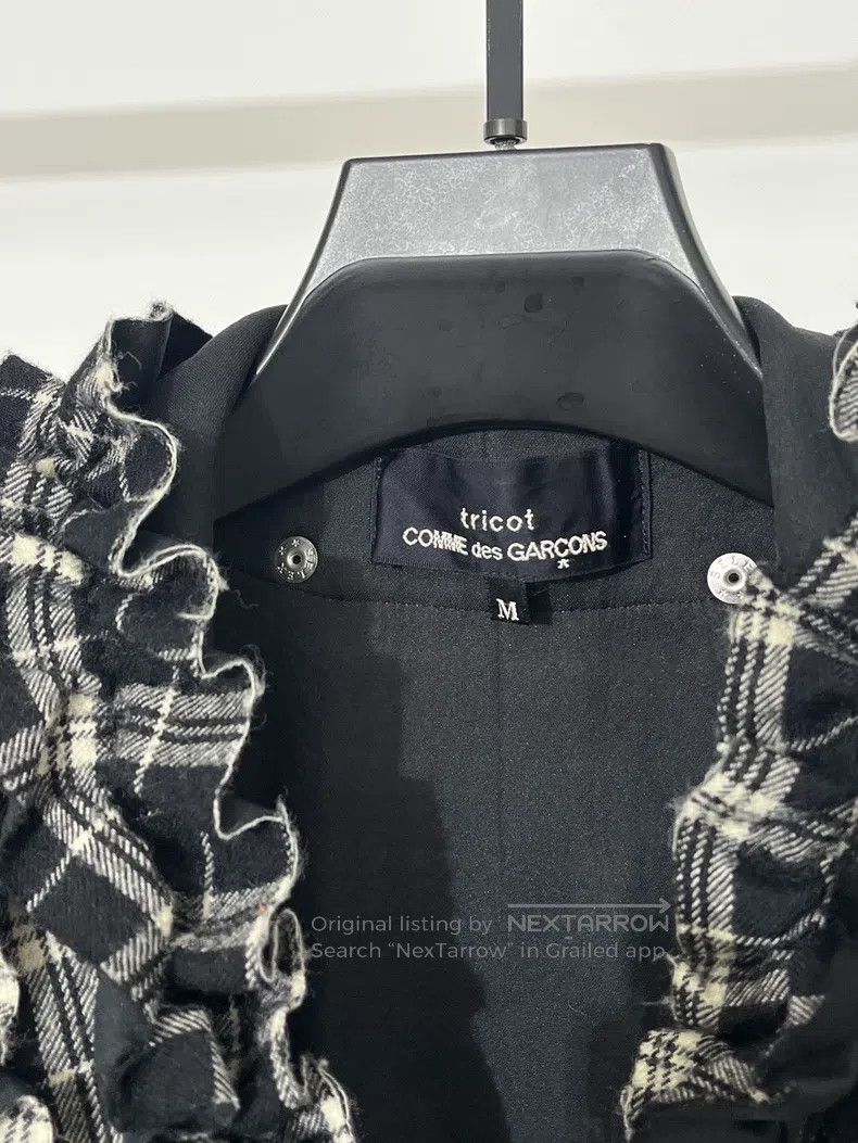 Comme des Garcons Comme Des Garcons Ruffled collar wool vest Size M / US 6-8 / IT 42-44 - 5 Thumbnail