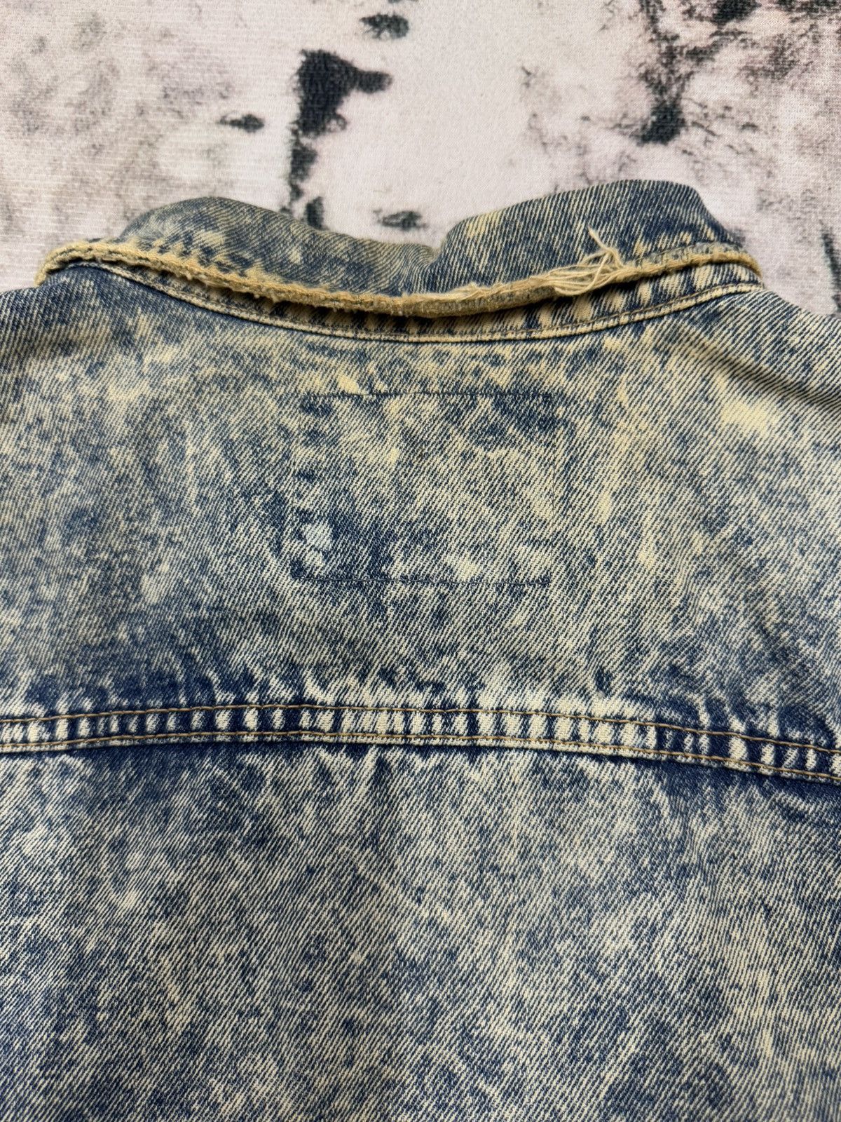 Japanese Brand Vintage 90s GL Heart Acid Wash Denim Jacket Size US M / EU 48-50 / 2 - 17 Thumbnail