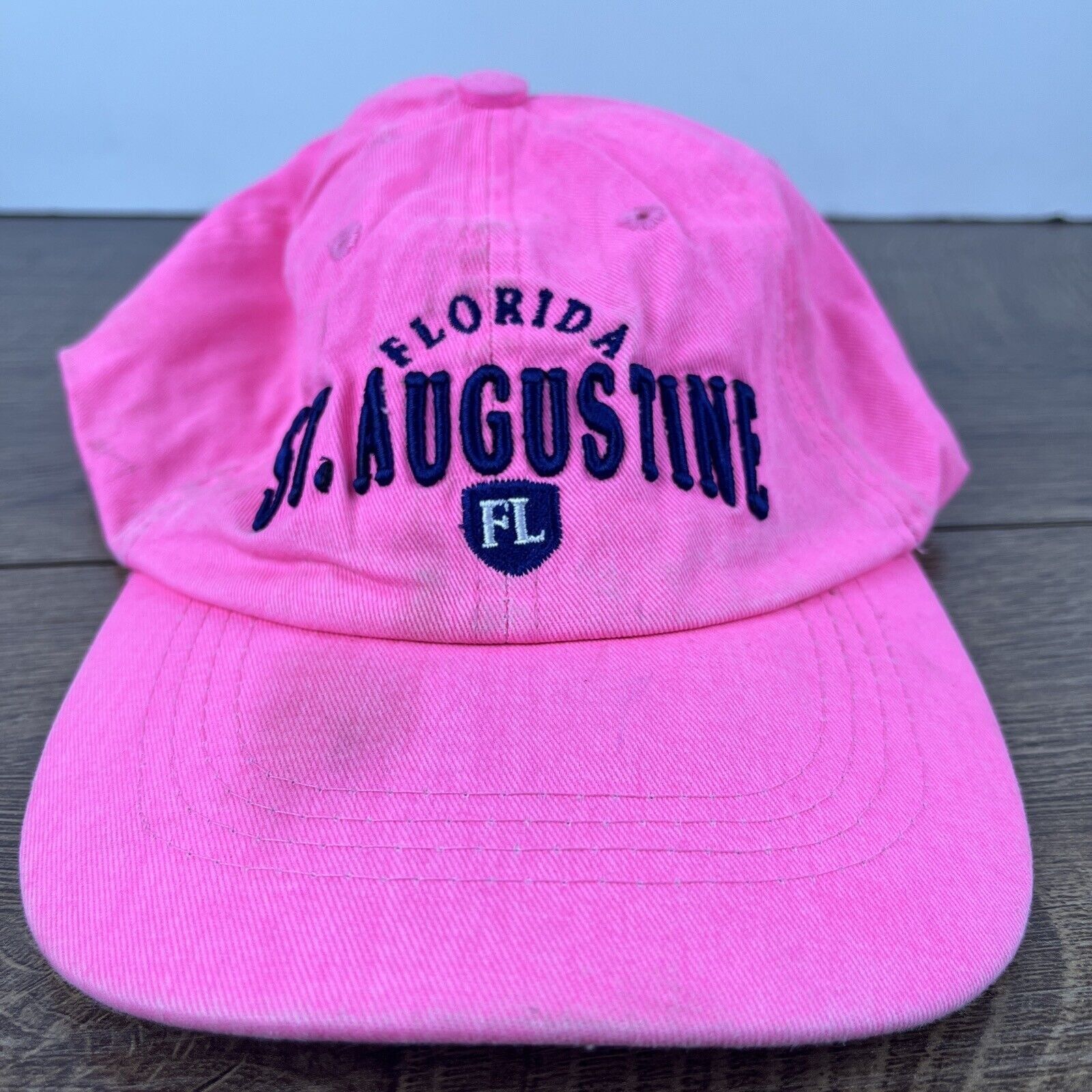 Other St. Augustine Florida Hat Pink Hat Adjustable Adult Size Hat Size ONE SIZE - 1 Thumbnail