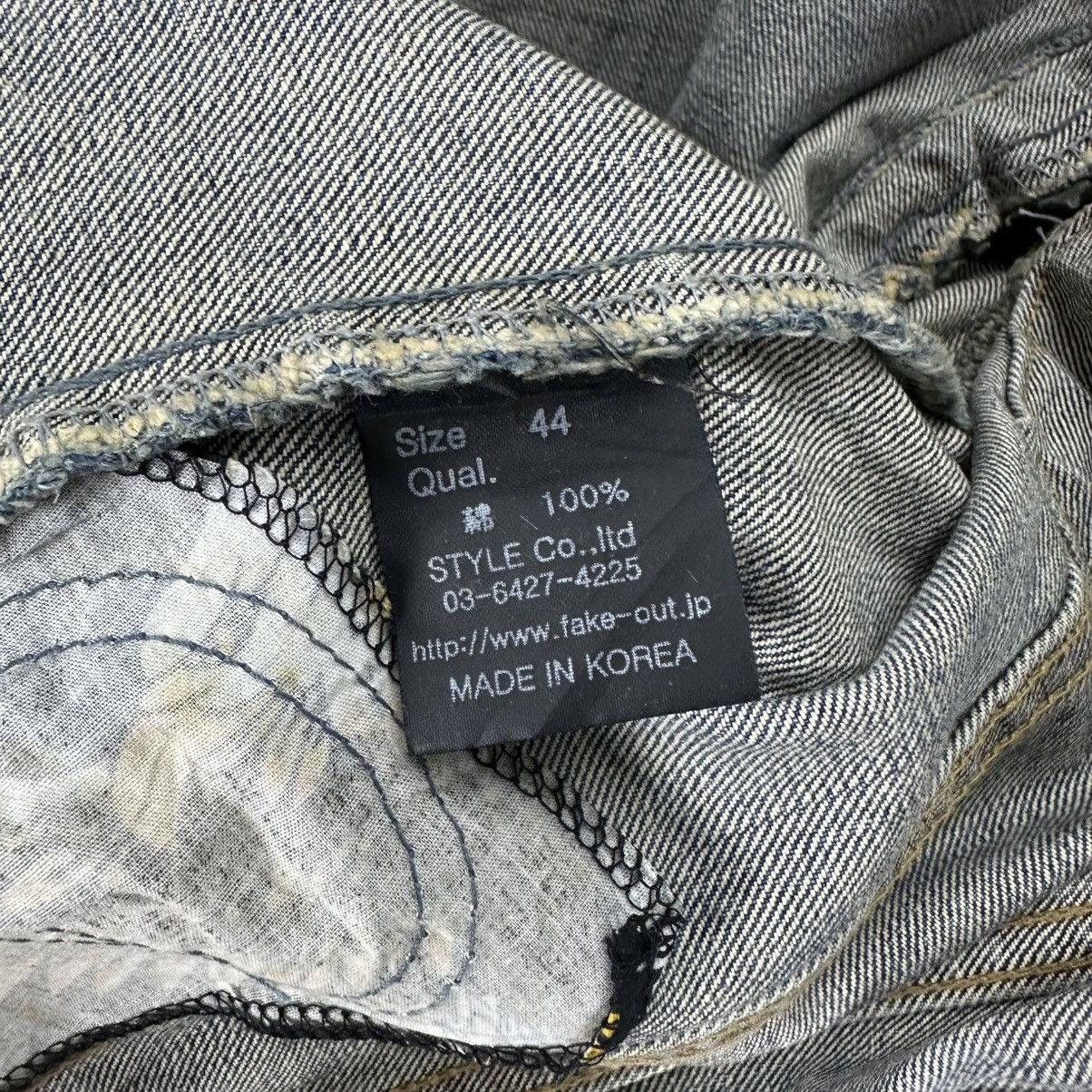If Six Was Nine OF THE NEIGE PATCHWORK DENIM JACKET Size US S / EU 44-46 / 1 - 13 Thumbnail