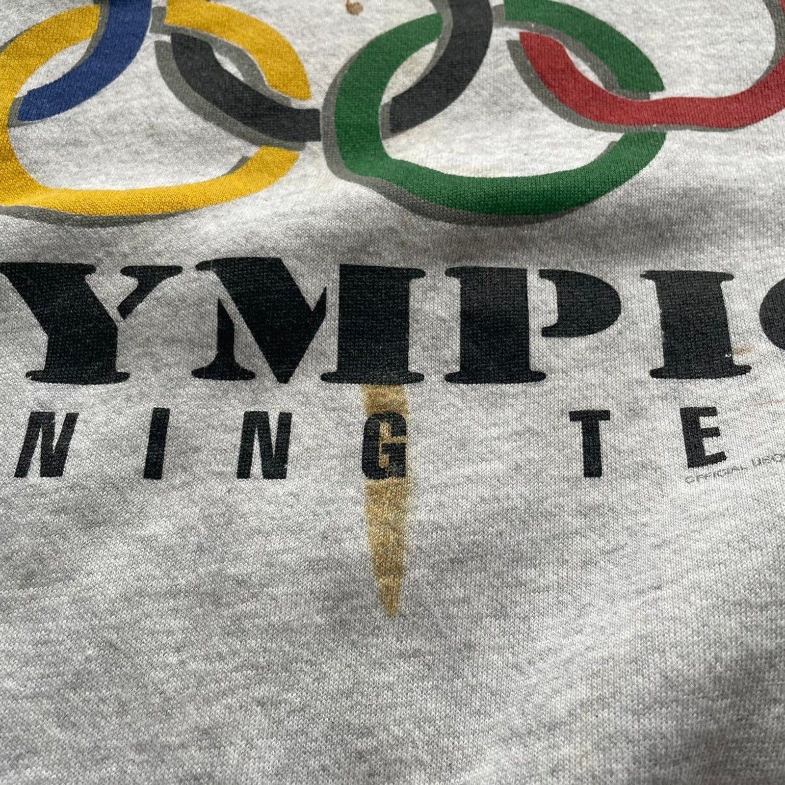 Hanes Vintage 90s USA Olympic Training Team Crewneck XXL Rare Size US XL / EU 56 / 4 - 3 Thumbnail