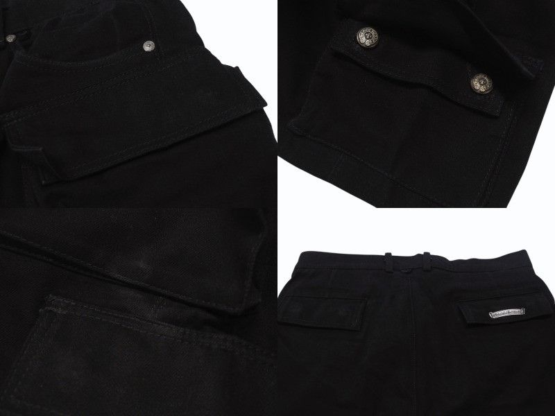 Chrome Hearts Chrome Hearts Cargo Shorts Size US 33 - 8 Thumbnail
