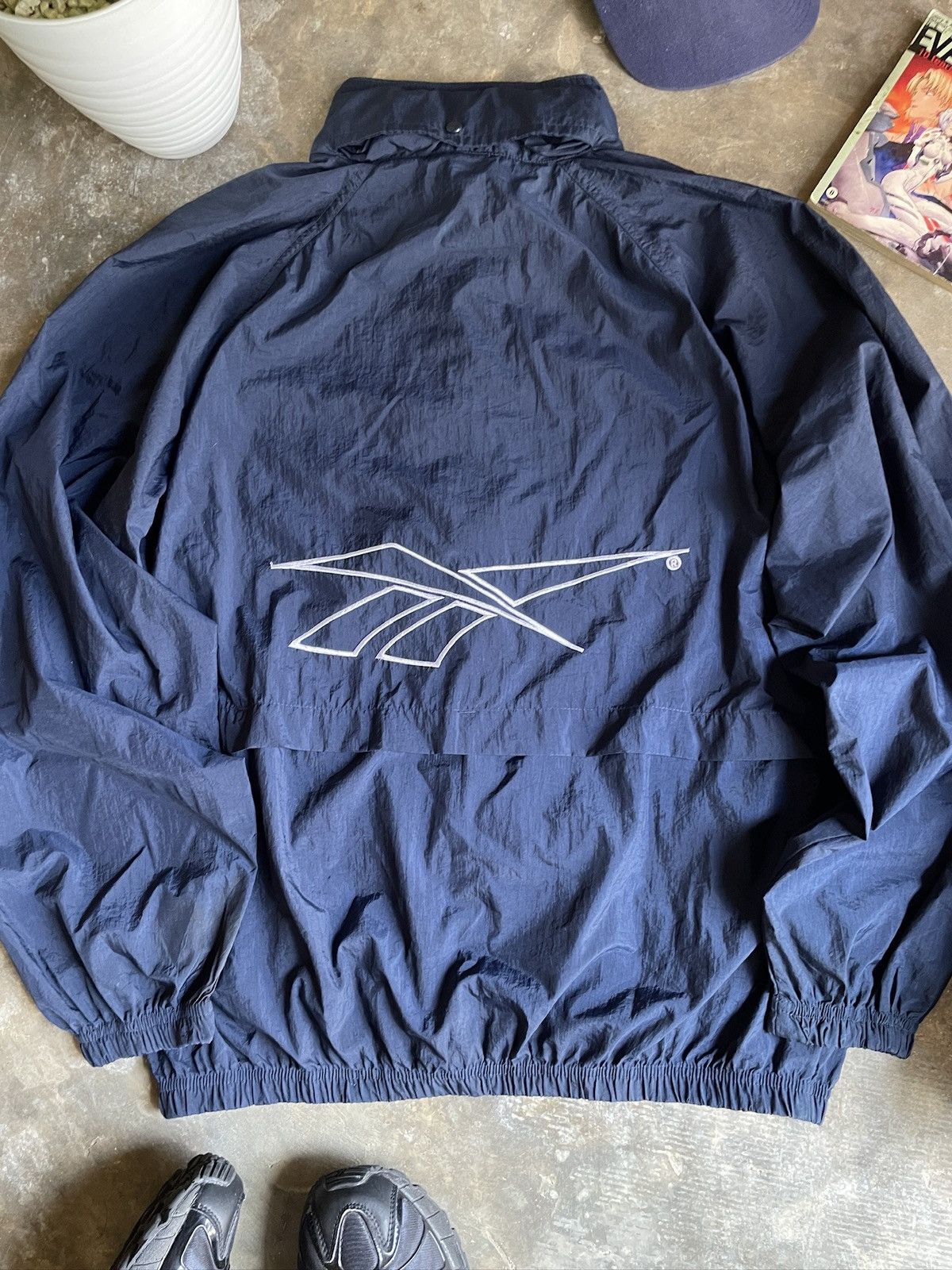 Reebok Vintage 90s Reebok Running Jacket Size US L / EU 52-54 / 3 - 2 Thumbnail