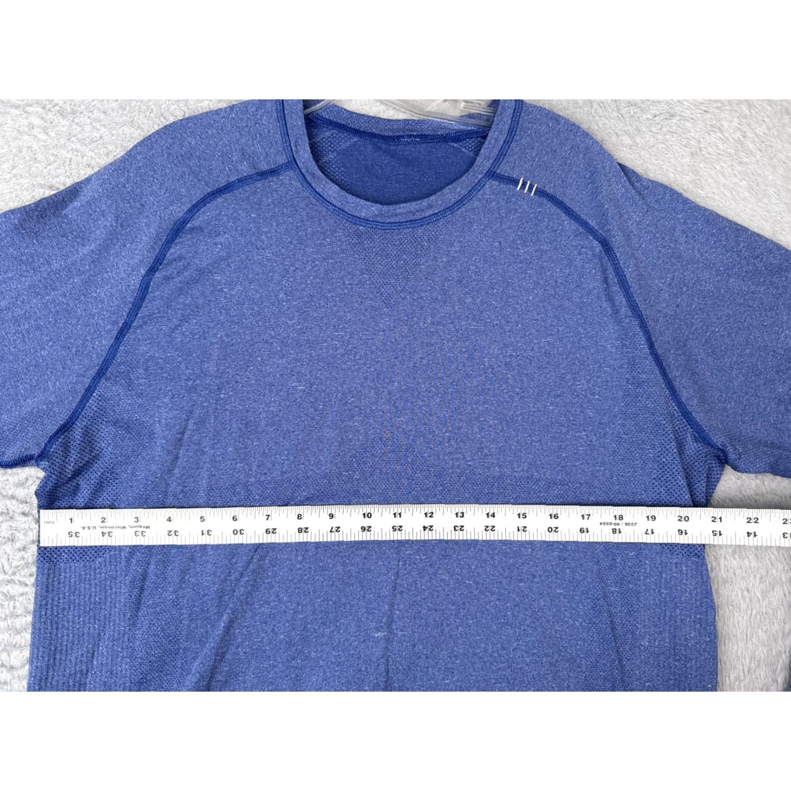 Lululemon Lululemon Shirt Men XL Blue Metal Vent Tech Long Sleeve Shirt Size US XL / EU 56 / 4 - 6 Thumbnail