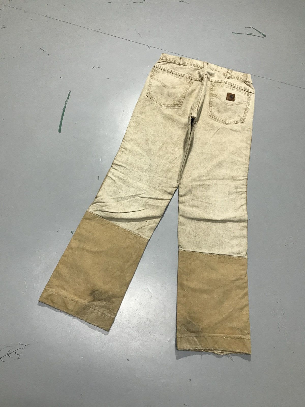Carhartt 90’s Vintage Carhartt double knee workwear denim Size US 32 / EU 48 - 9 Thumbnail