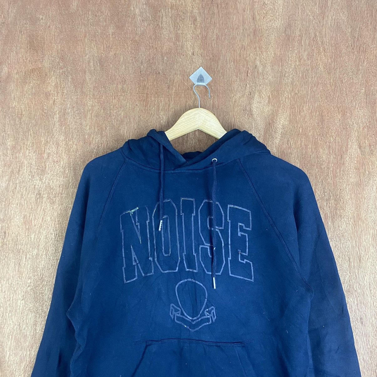 Global Work × Japanese Brand Global Work "NOISE" Sweatshirt Hoodie Blue #K01591 Size US M / EU 48-50 / 2 - 9 Thumbnail