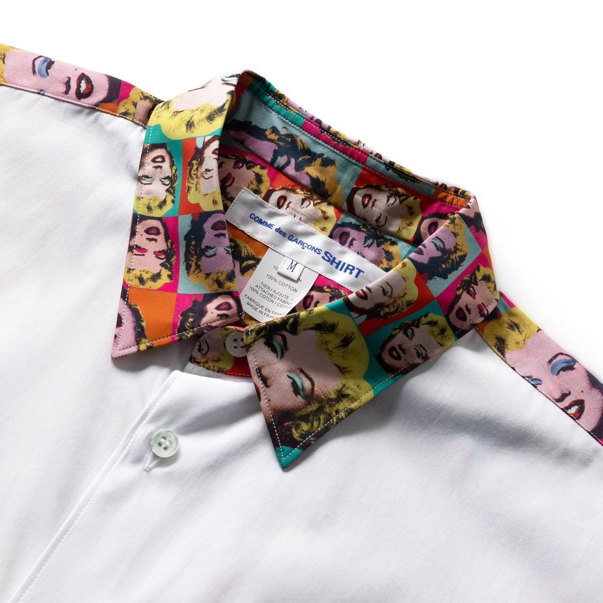Comme des Garcons SHIRT Comme Des Garcons Shirt x Andy Warhol Marilyn Monroe Size US L / EU 52-54 / 3 - 2 Thumbnail