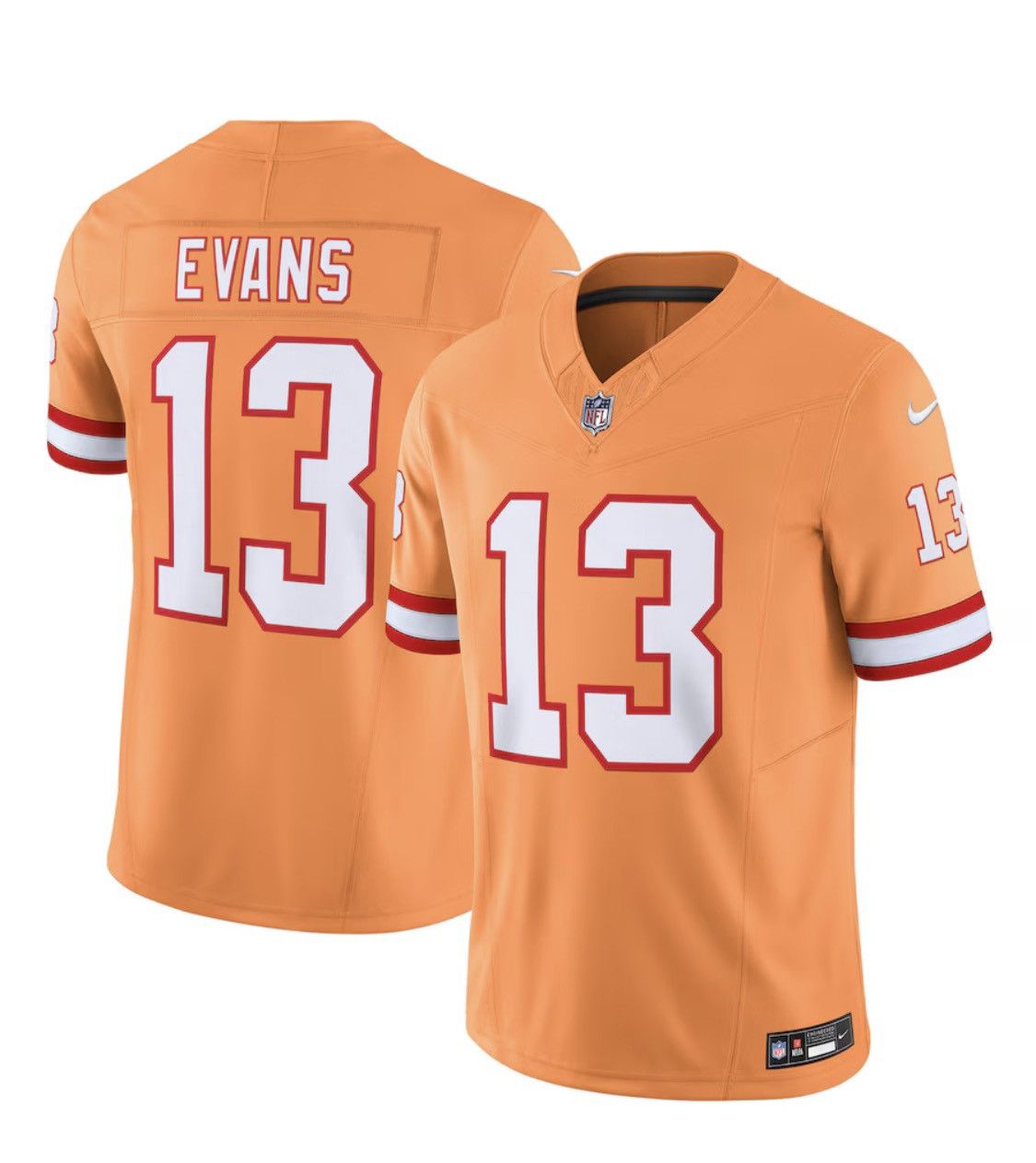 Nike 3XL Mike Evans Tampa Bay Buccaneers Nike Vapor F.U.S.E. Size US XXL / EU 58 / 5 - 15 Thumbnail