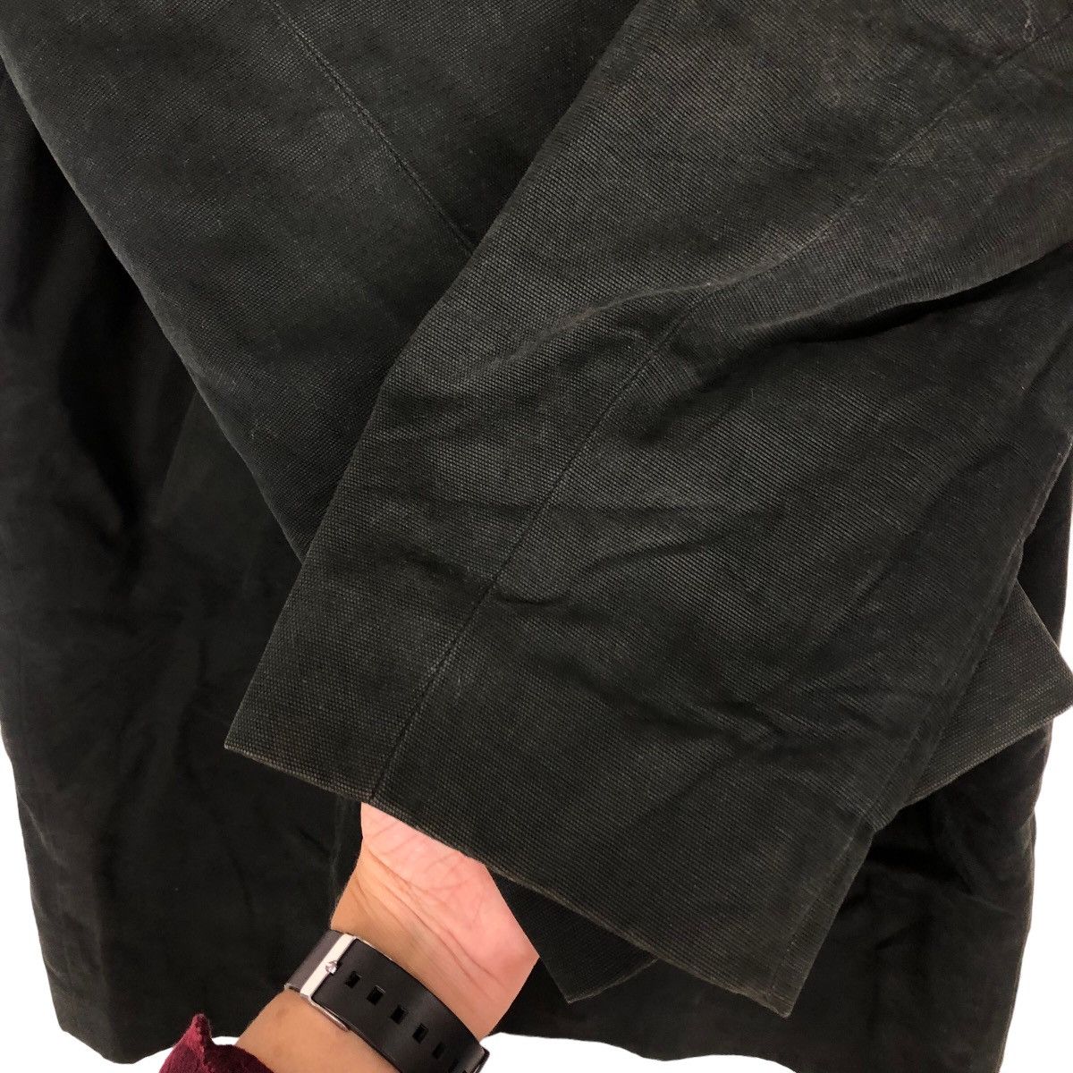 agnes b. 🔥RARE LONG FLY COAT JACKET AGNES.B MADE IN FRANCE Size US M / EU 48-50 / 2 - 11 Thumbnail