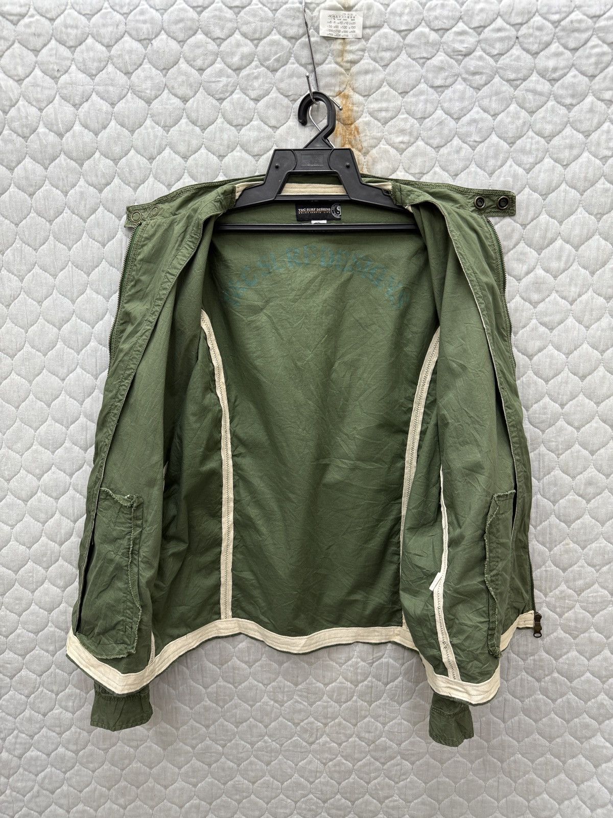 Designer 🔥🔥🔥ARCHIVE VINTAGE T&C SURF DESIGN RIDER LIGHT JACKET Size US L / EU 52-54 / 3 - 9 Thumbnail