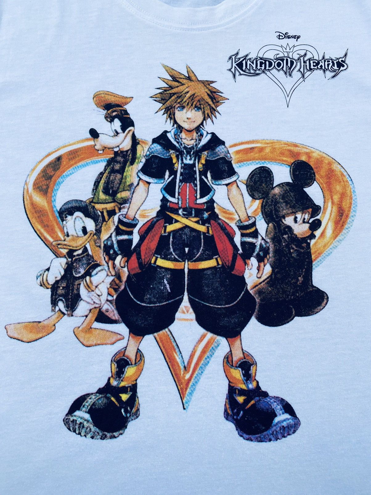 Playstation Vintage Anime Game Disney Kingdom Hearts Tees Rare Size US M / EU 48-50 / 2 - 8 Thumbnail
