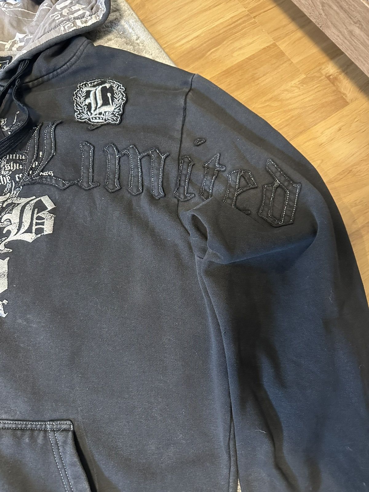 Affliction × Vintage Hoodie affliction vintage y2k baggy opium alternative skate Size US L / EU 52-54 / 3 - 5 Thumbnail