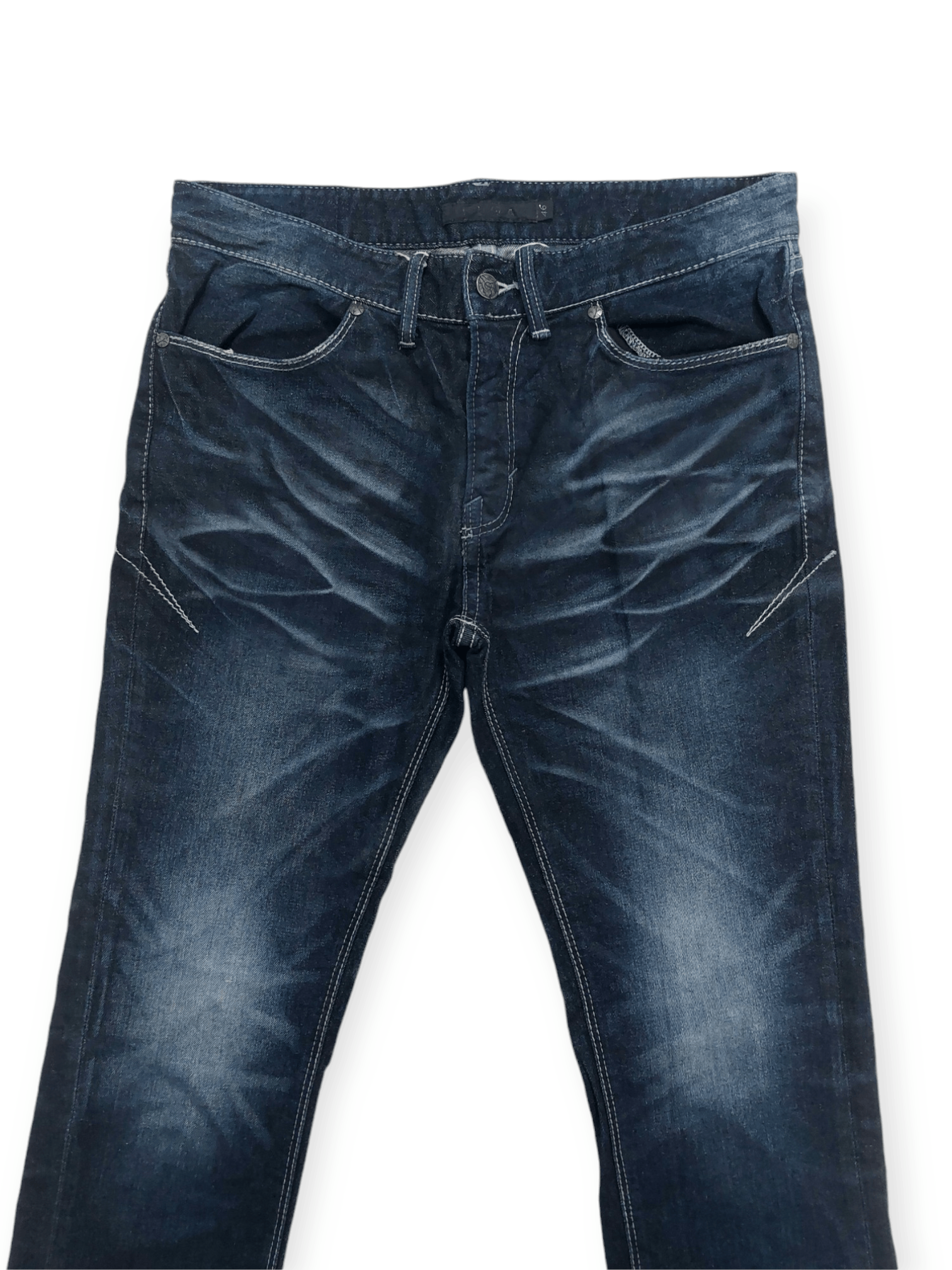 GOSTAR DE FUGA × Japanese Brand × Vintage FUGA Spiral Distressed Denim Size US 32 / EU 48 - 4 Thumbnail
