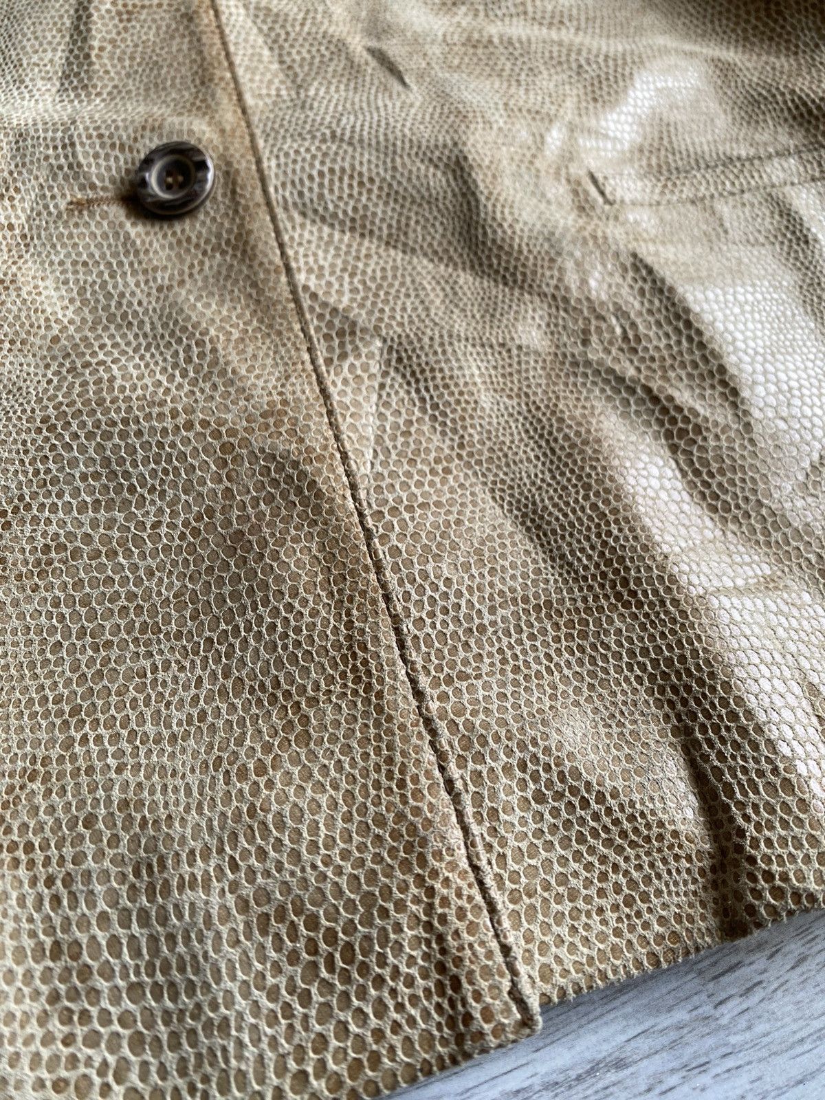 20471120 × Vintage Japanese Brand Leather Jacket Size L / US 10 / IT 46 - 8 Thumbnail