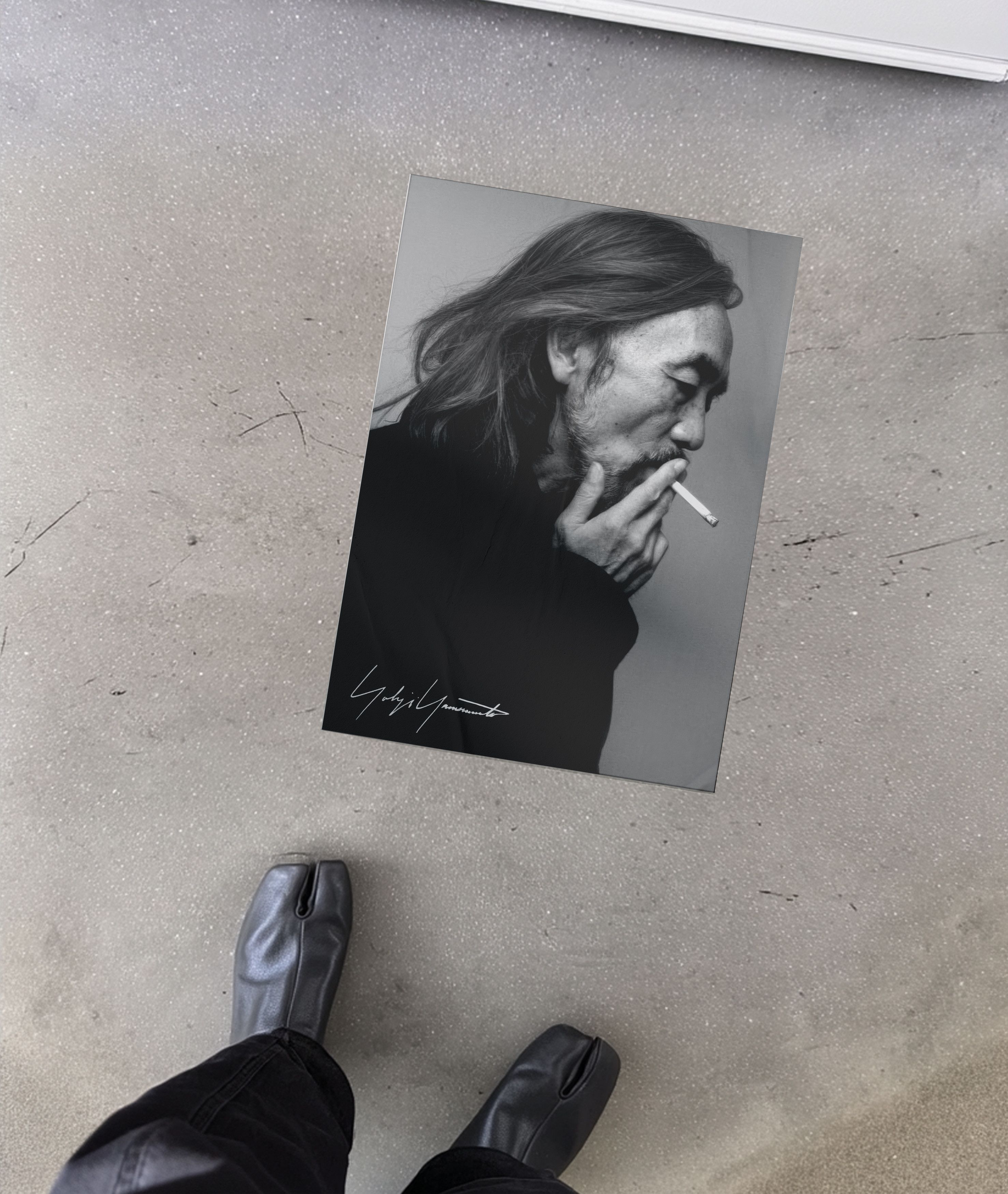 Yohji Yamamoto Yohji Yamamoto Poster Gift Vintage Archive Magazine Logo Size ONE SIZE - 3 Thumbnail