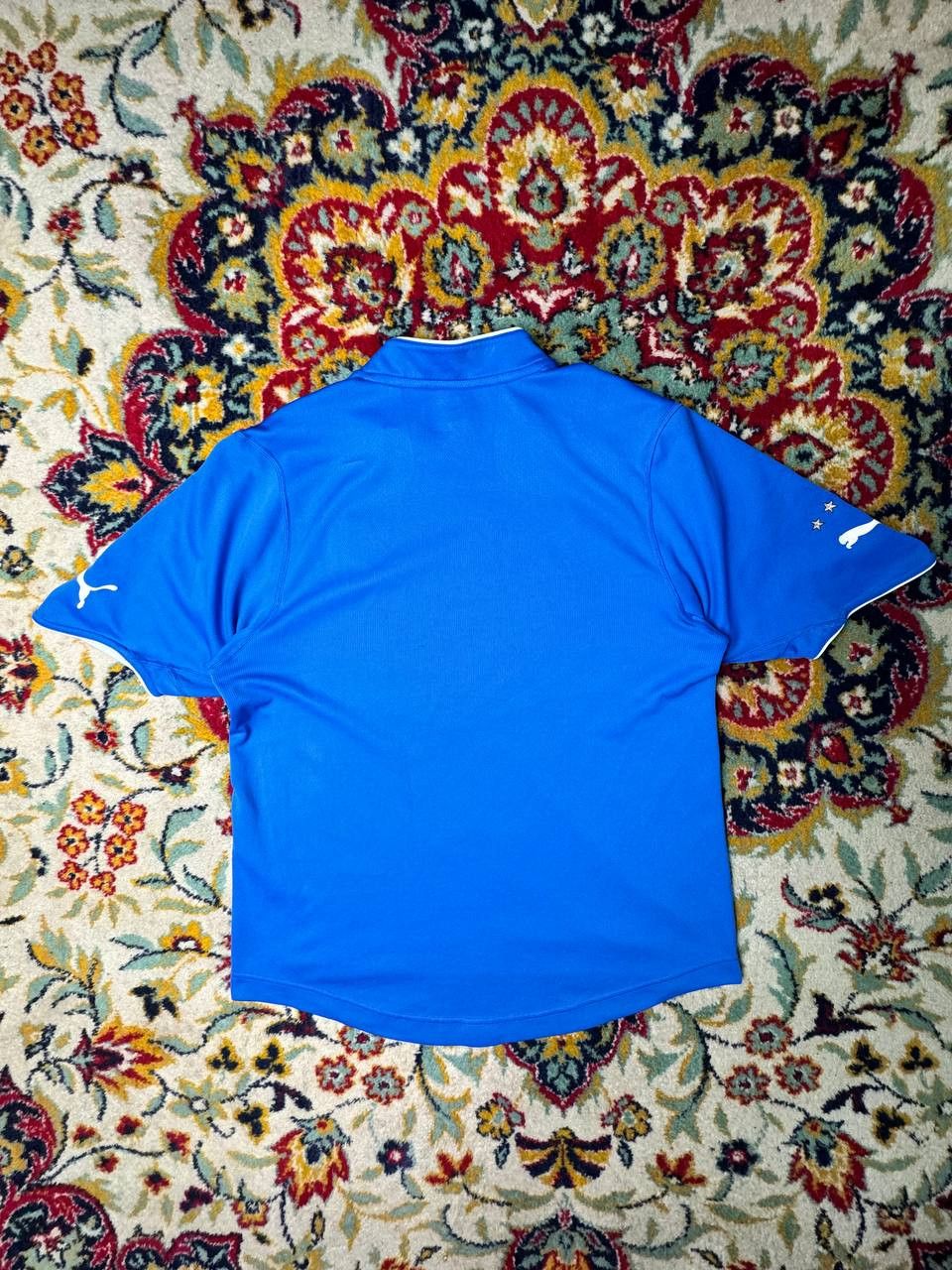 Puma VINTAGE ITALY ITALIA NATIONAL BLUE SOCCER JERSEY PUMA SHIRT Size US M / EU 48-50 / 2 - 2 Thumbnail