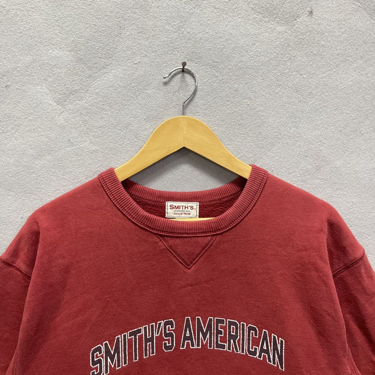 Smith's American Smith’s American Red Crewneck Sweatshirt Size US XL / EU 56 / 4 - 2 Thumbnail