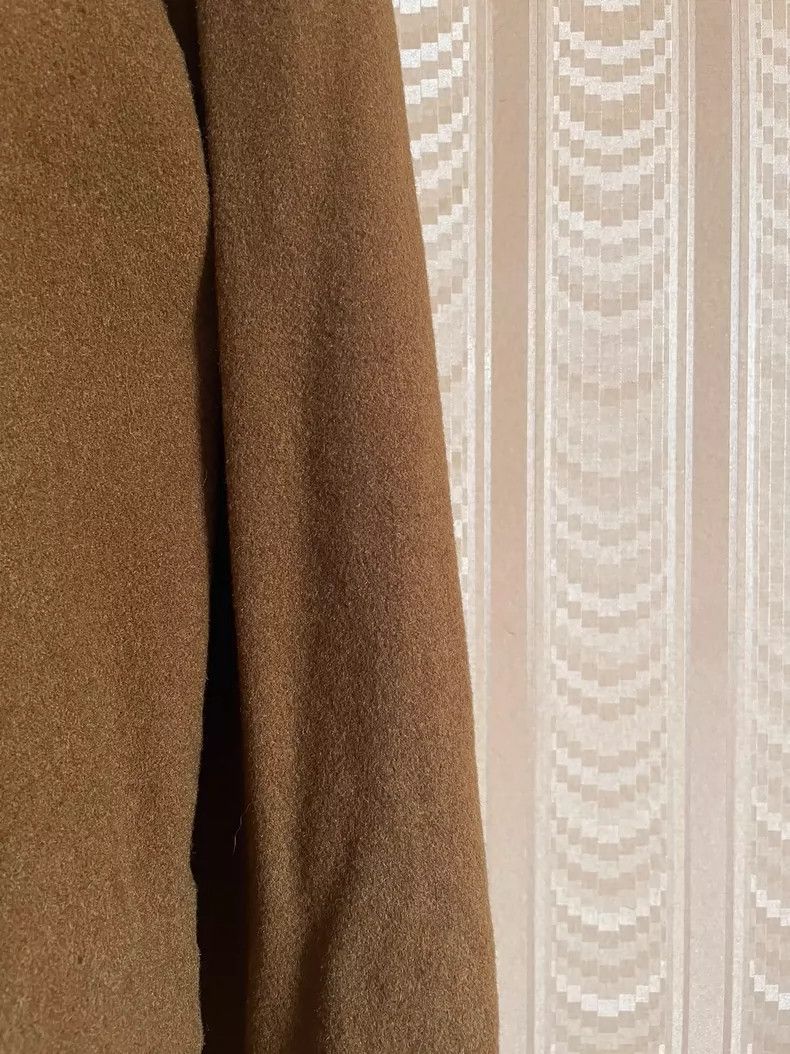 Issey Miyake issey miyake size:9 Caramel-colored wool coat 2505-Nextarr Size US XXL / EU 58 / 5 - 3 Thumbnail