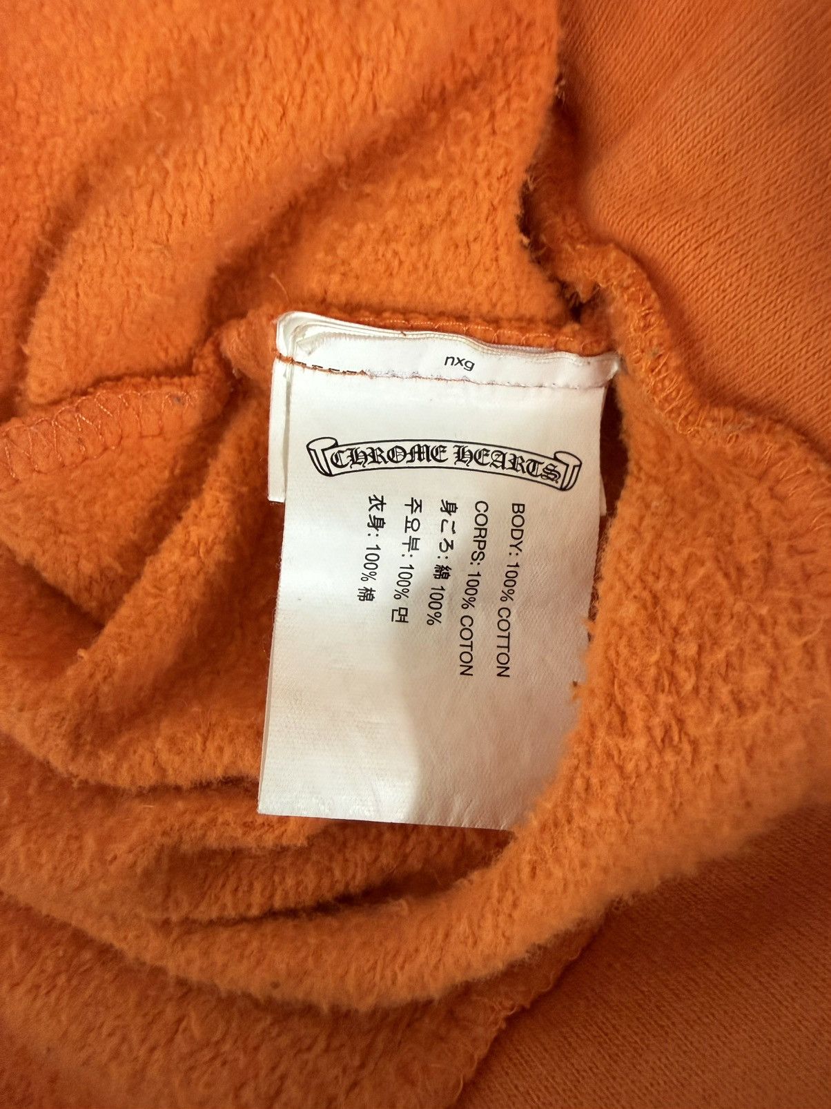 Chrome Hearts CHROME HEARTS OFF-WHITE HOODIE Size US XL / EU 56 / 4 - 4 Thumbnail