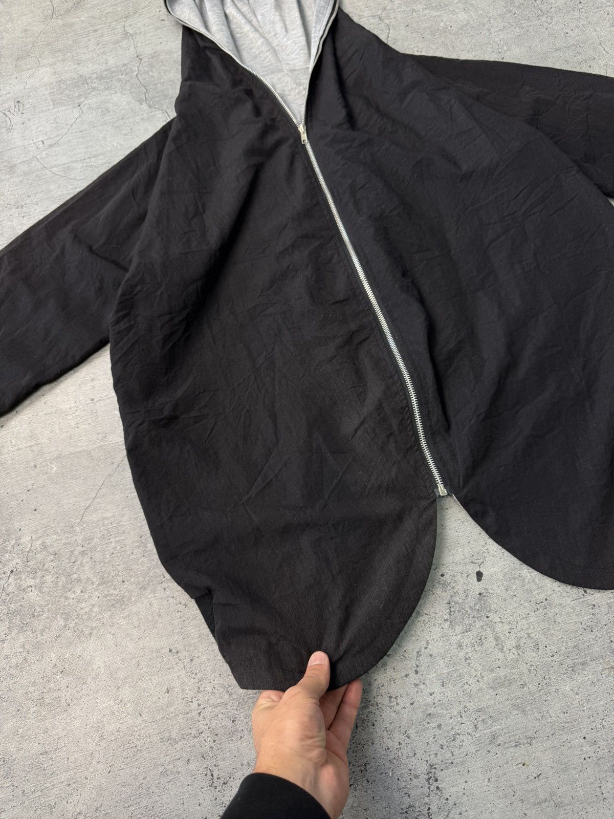 20471120 Full Zip Oversized Hoodie /rick owens style Size US L / EU 52-54 / 3 - 5 Thumbnail