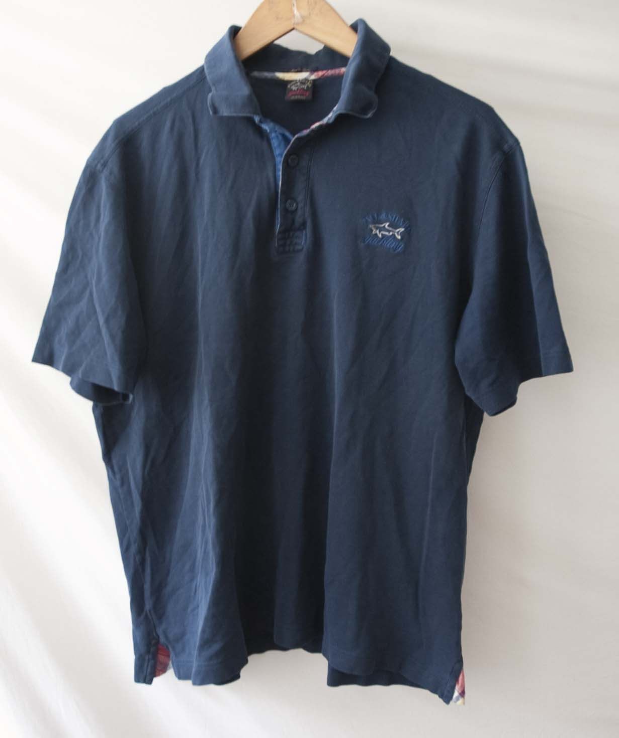 Paul & Shark Paul & Shark Polo Size XL Blue Size US XL / EU 56 / 4 - 2 Thumbnail