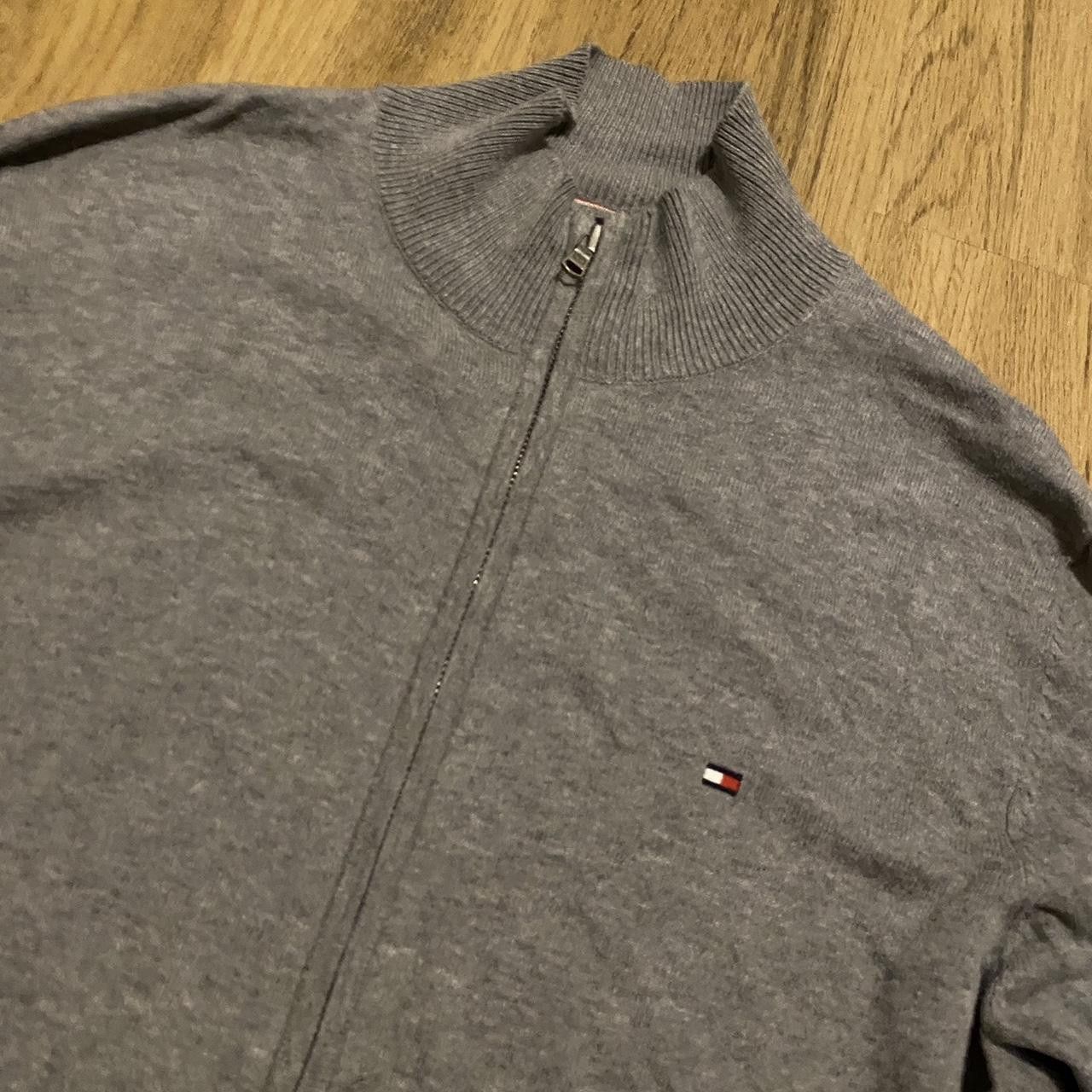 Tommy Hilfiger Tommy Hilfiger grey zip up jumper Cozy Winter Size US S / EU 44-46 / 1 - 1 Thumbnail