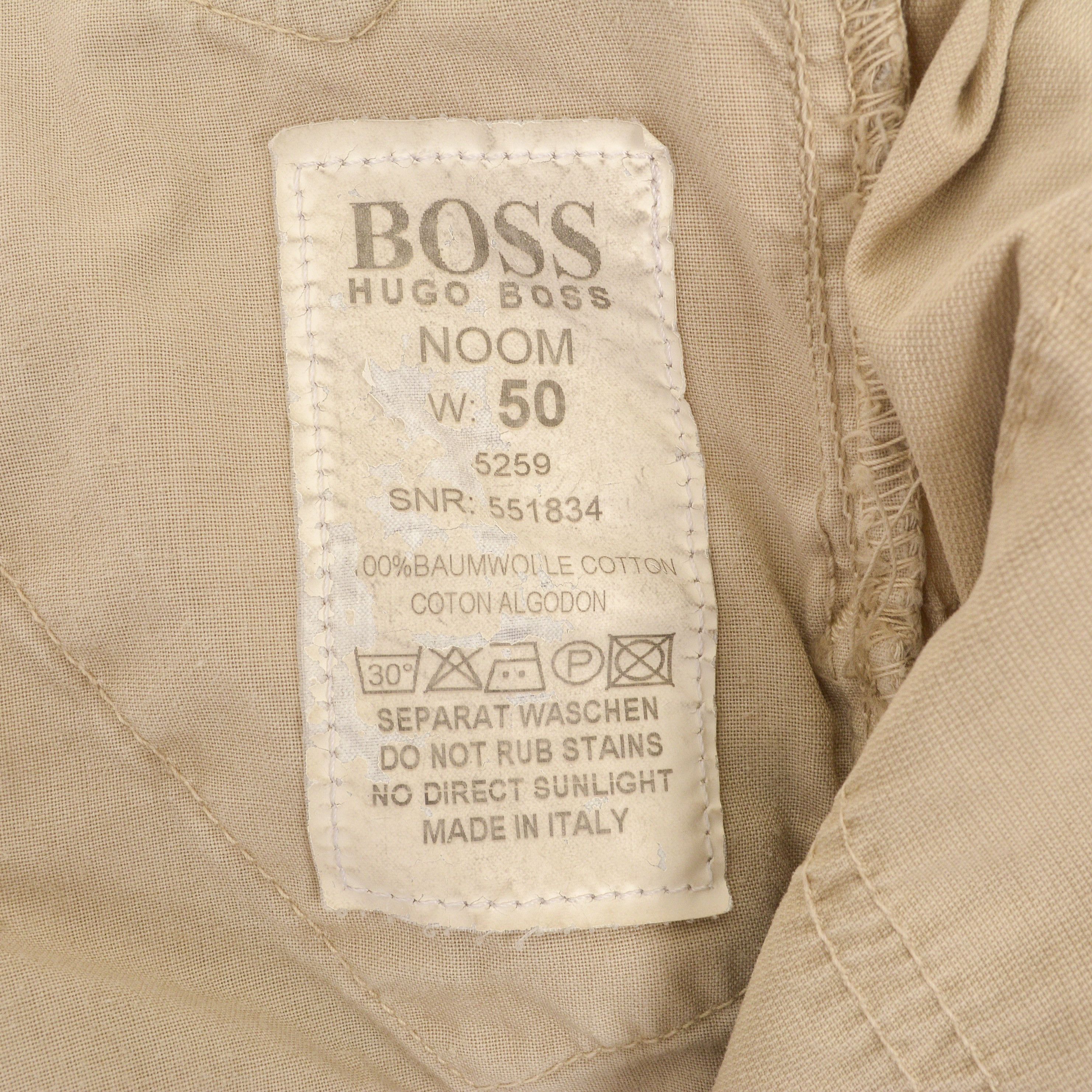 Hugo Boss Noom W34 L34 Regular Straight Made in Italy Pants Trousers Size US 34 / EU 50 - 7 Thumbnail
