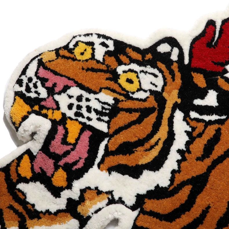Wacko Maria Wacko Maria Tiger wool carpet 2503-Nextarrow Size ONE SIZE - 2 Thumbnail