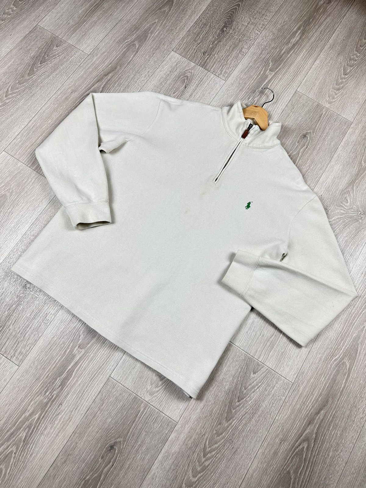 Polo Ralph Lauren Vintage Polo Ralph Lauren 1/4 Zip Sweater Old Money Size US XL / EU 56 / 4 - 2 Thumbnail