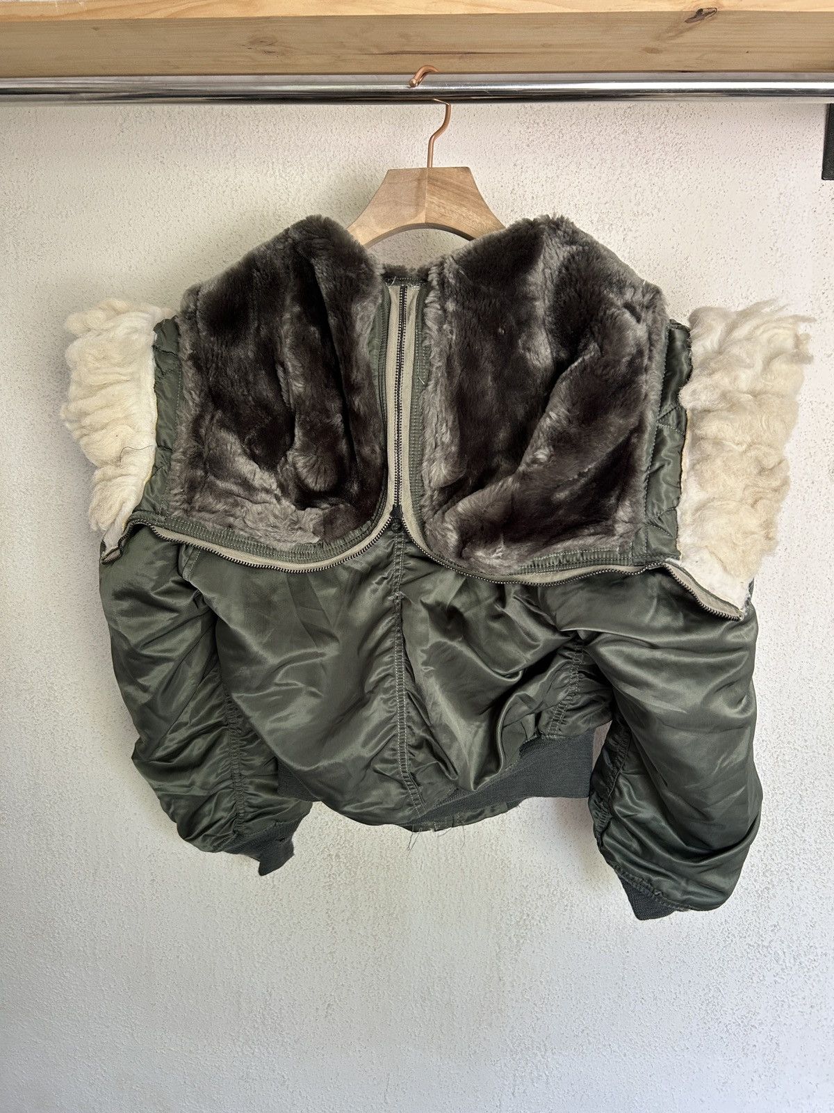 Alpha Industries 1979 N2B Alpha Industries Faux Fur Bomber Jacket Size US S / EU 44-46 / 1 - 9 Thumbnail