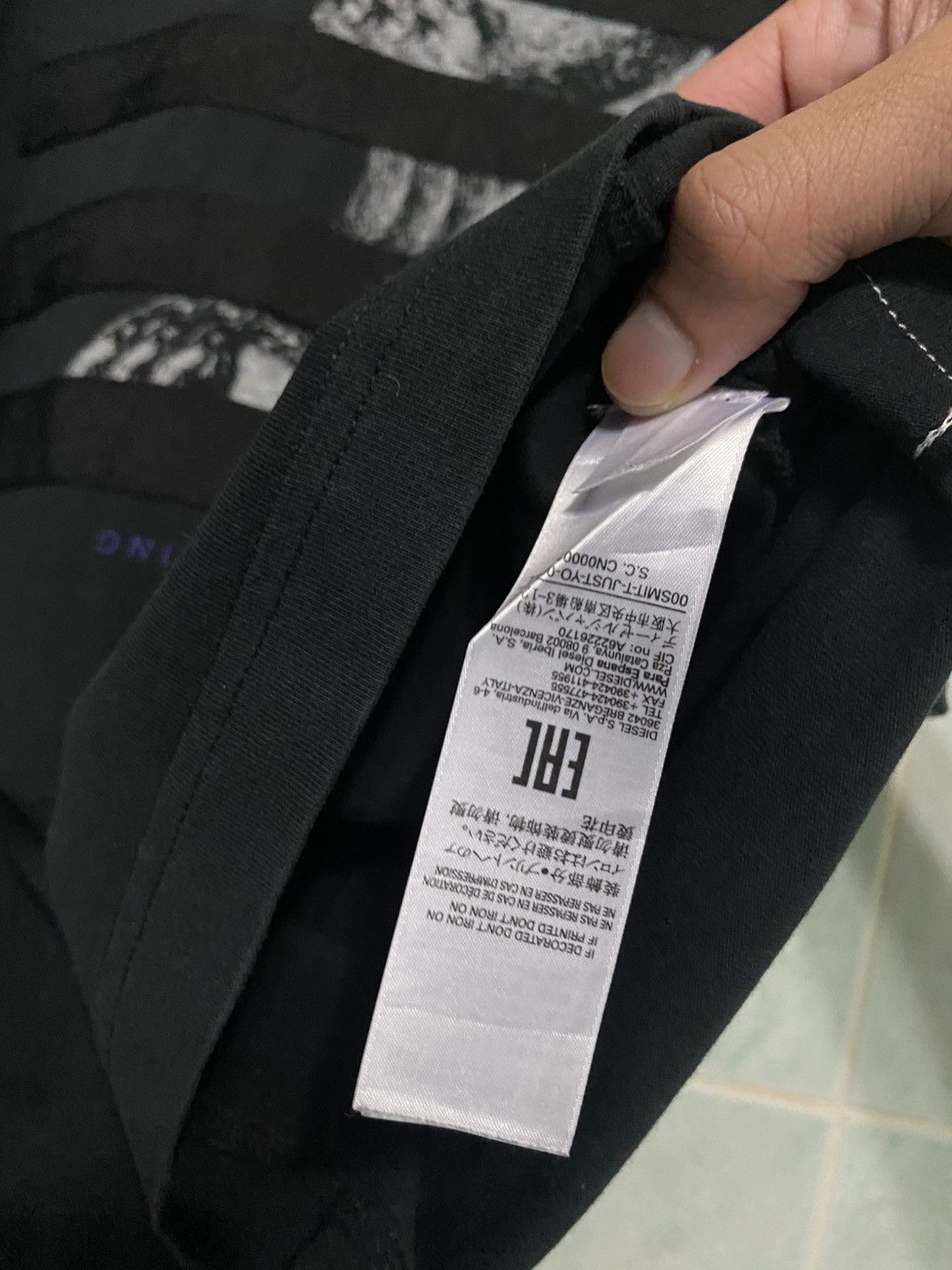 Diesel Diesel T-JUST-YO Maglietta Aesthetic Tee Size US S / EU 44-46 / 1 - 9 Thumbnail