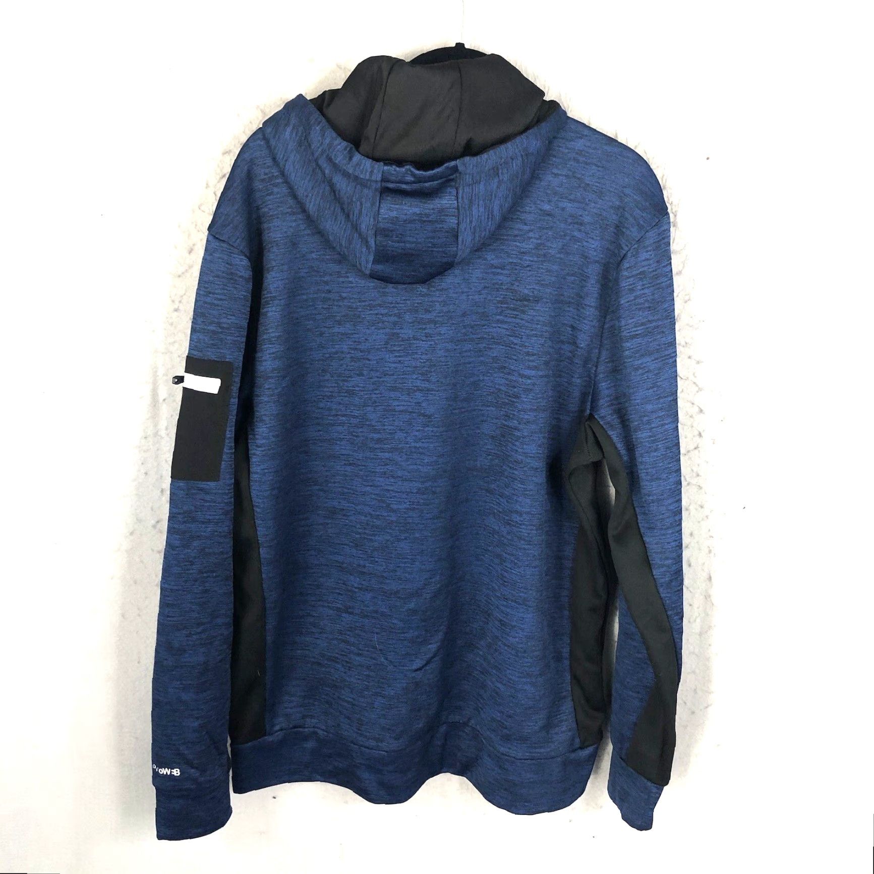 Spyder Spyder Hoodie Mens Large Blue Black Athletic Sweatshirt Space Dye Workout Casual All Seasons Size US L / EU 52-54 / 3 - 2 Thumbnail