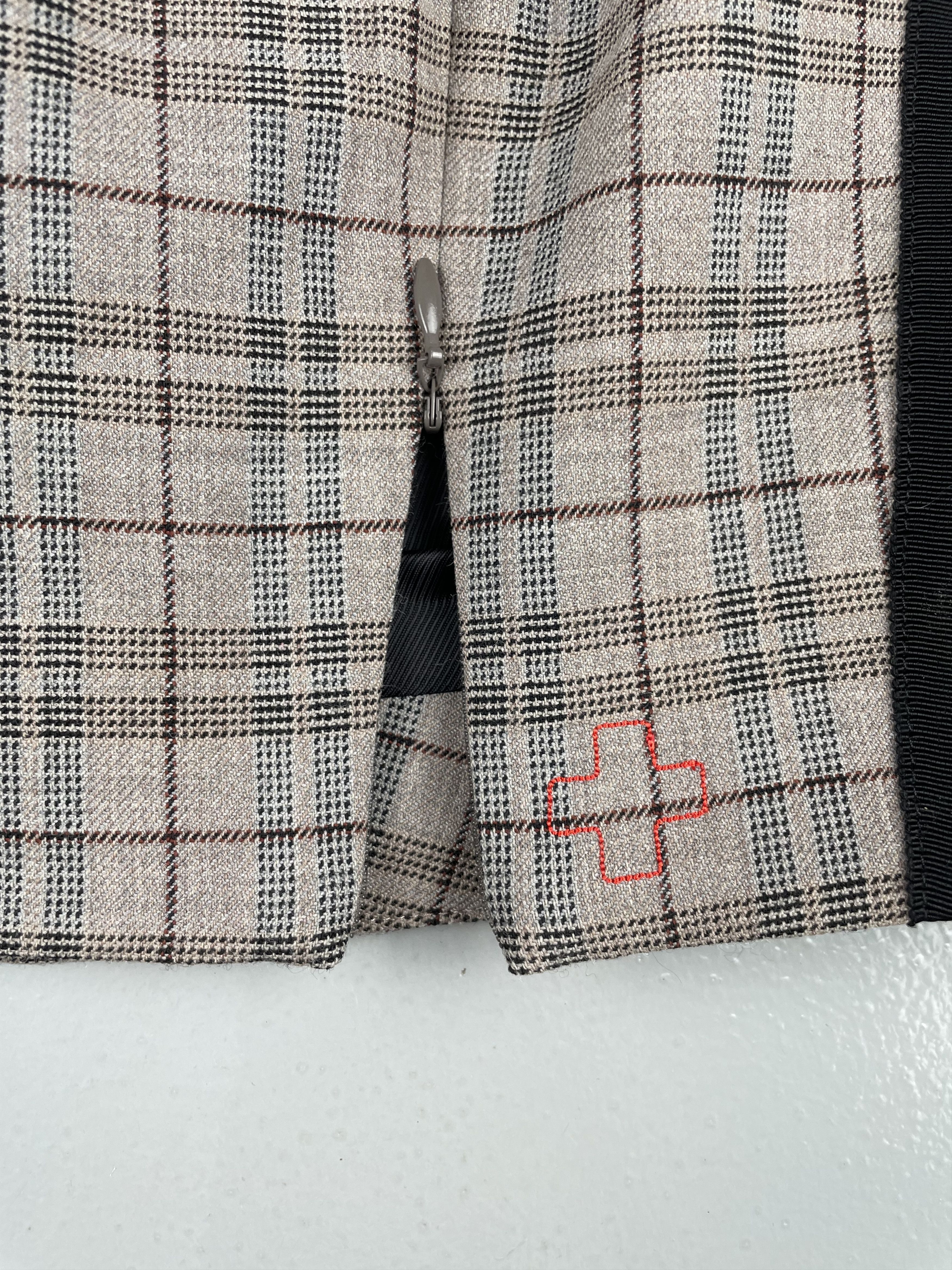 A.F. Vandevorst A.F.Vandevorst - check mini skirt - size 38 Size 27" / US 4 / IT 40 - 3 Thumbnail