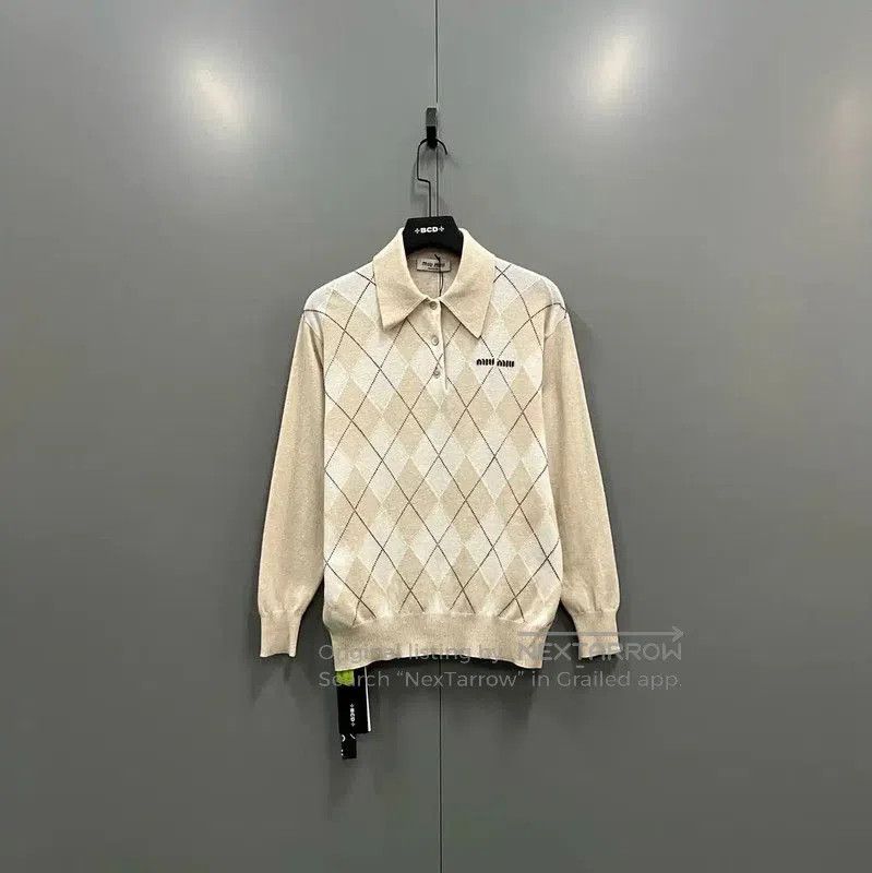 Miu Miu Miu Miu Spring Wool Long Sleeve Pullover . Size XXS / US 00 / IT 34 - 1 Thumbnail